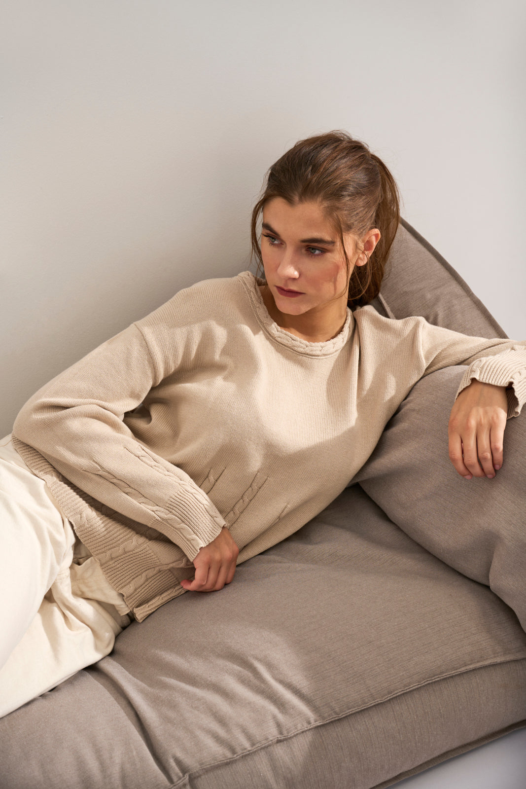 Lind LiBrunhilde Knit Pullover 1200 SAND