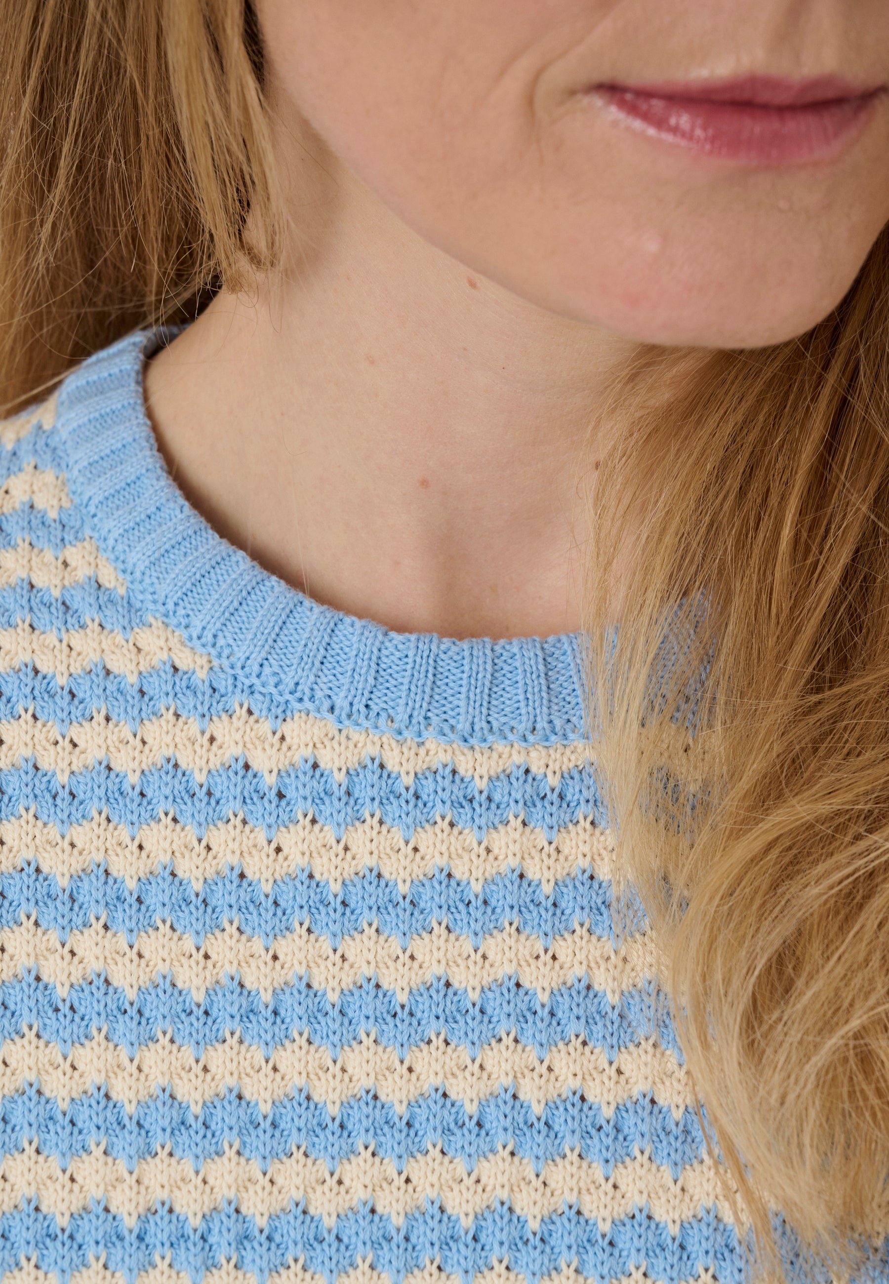 Lind LiCami Knit Pullover 5003 Light Blue