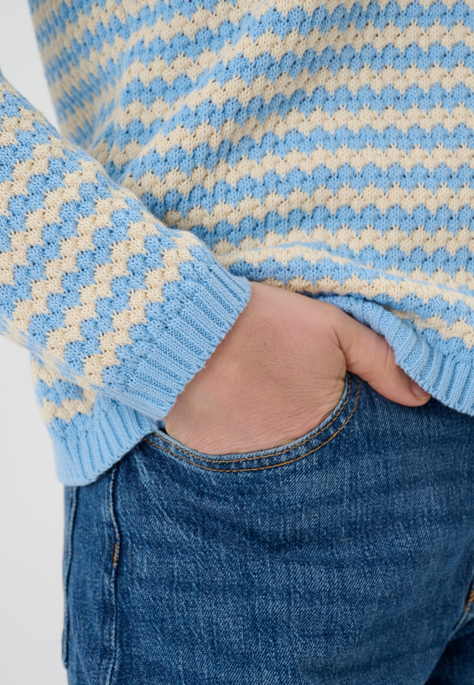 Lind LiCami Knit Pullover 5003 Light Blue