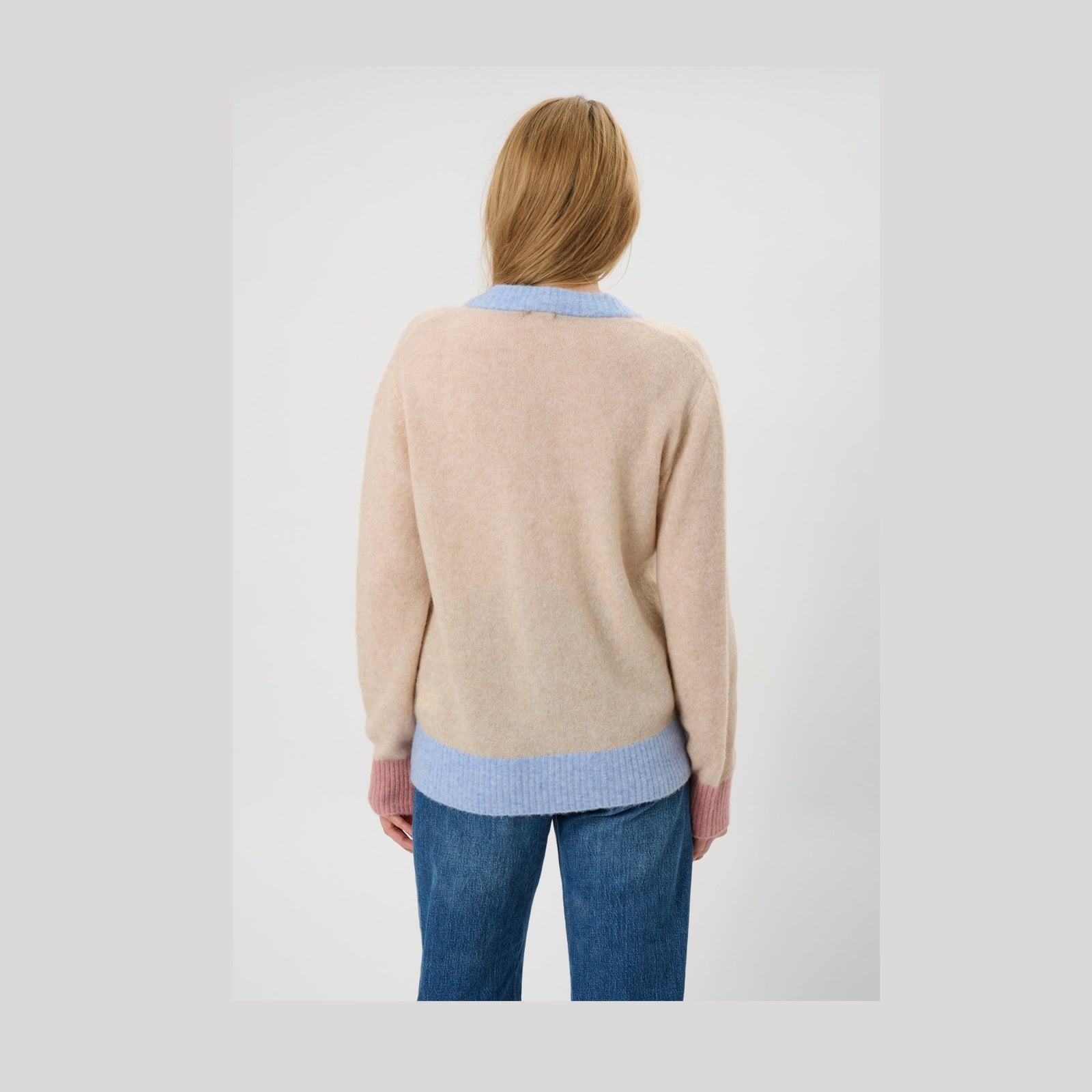 Lind LiCara Knit Cardigan 1261 Sand Melange