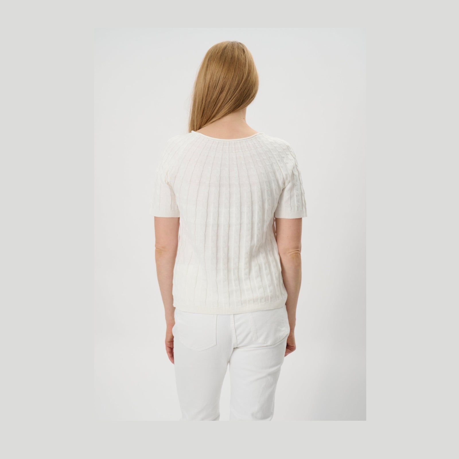 Lind LiCaroline Knit Pullover 1000 OFF WHITE