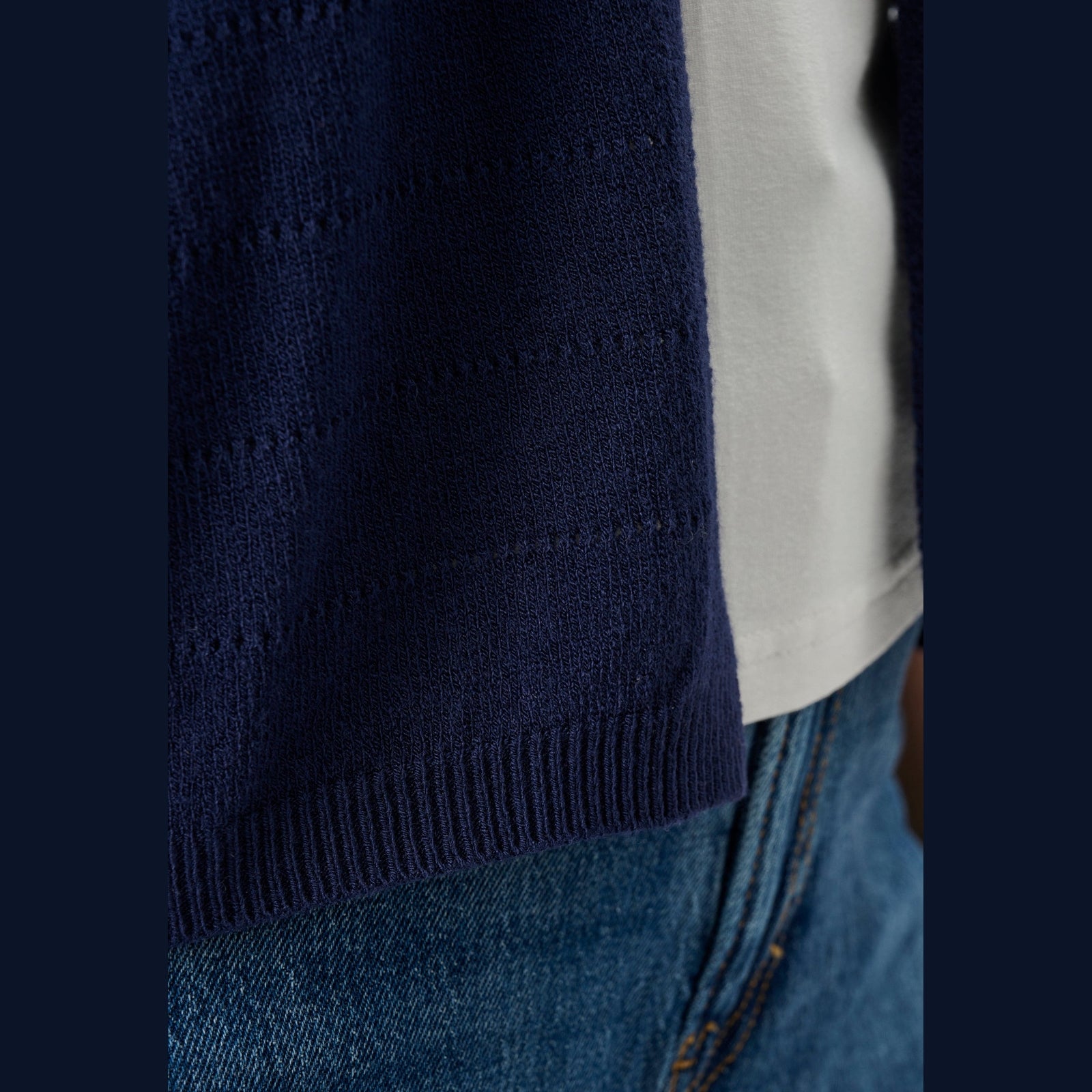Lind LiCat Knit Cardigan 060 Navy