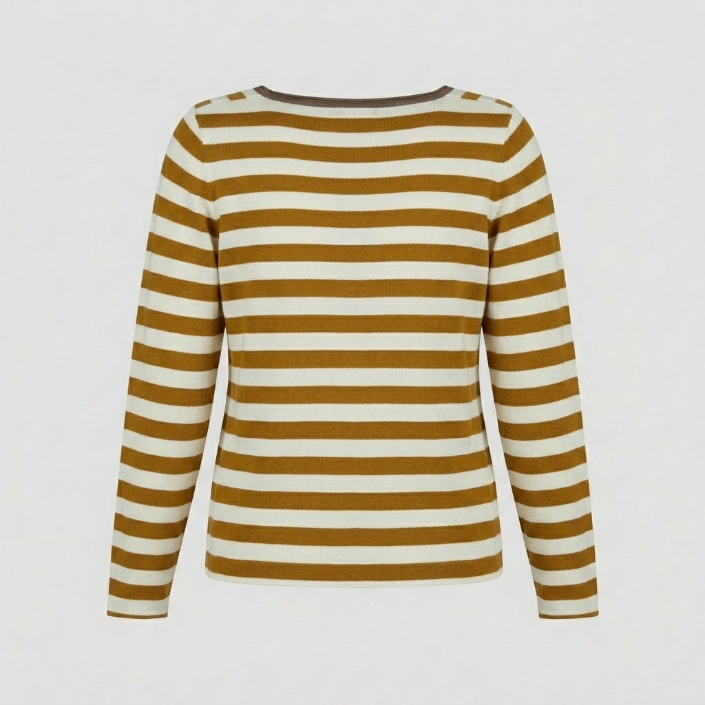 Lind LiChloe Knit Pullover 1500 BROWN