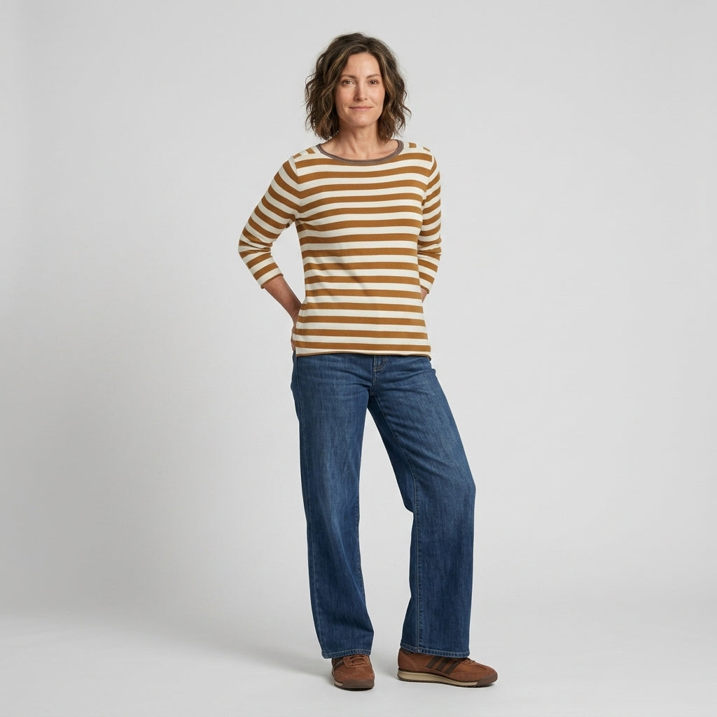 Lind LiChloe Knit Pullover 1500 BROWN