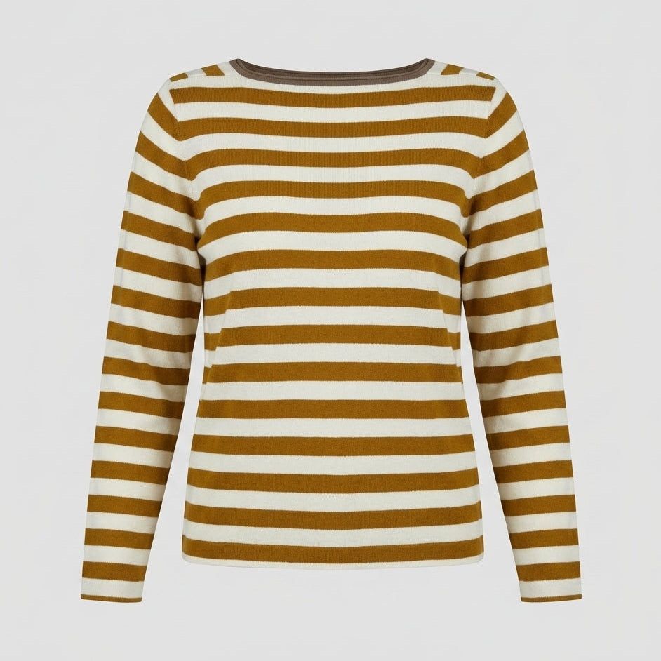 Lind LiChloe Knit Pullover 1500 BROWN