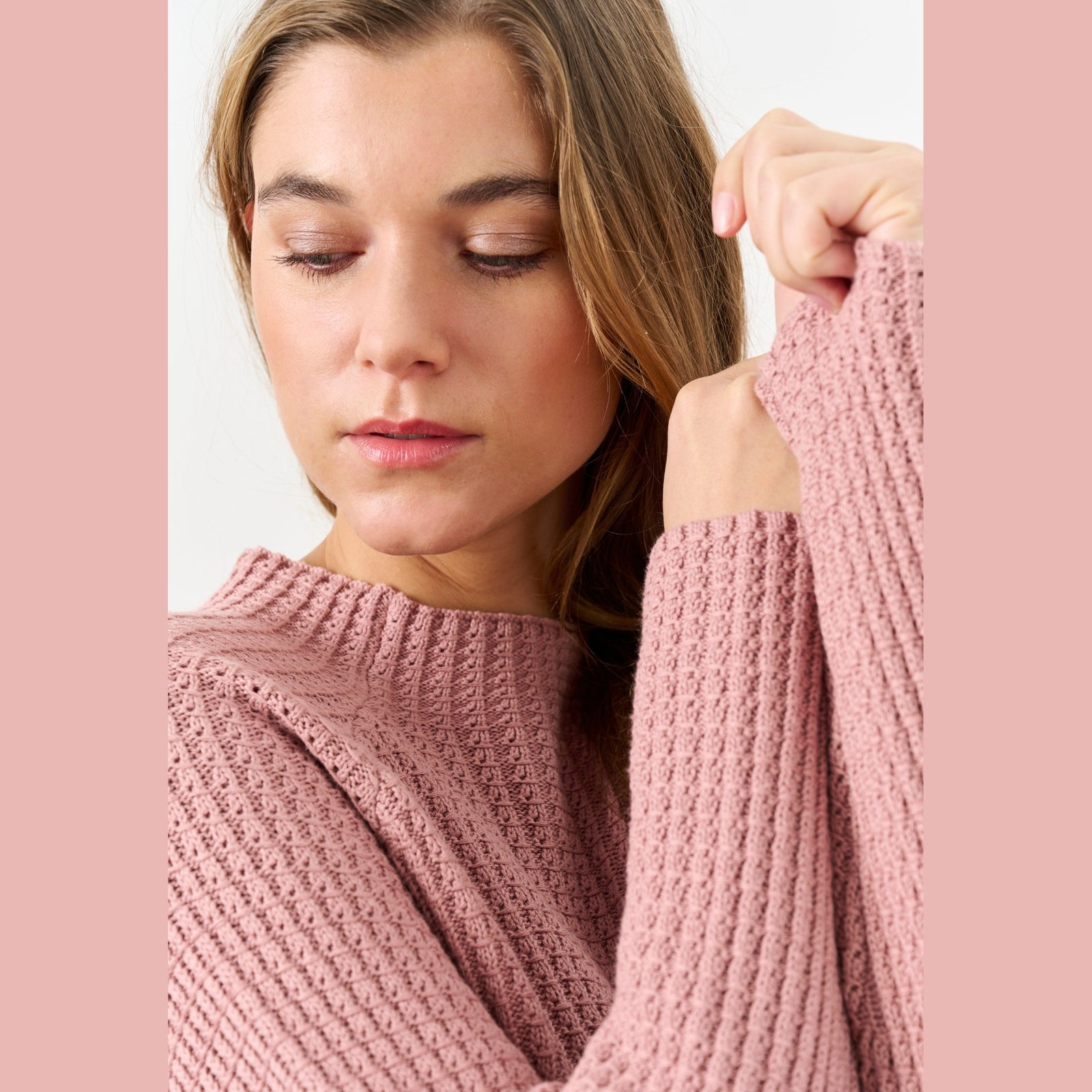 Lind LiChrista Knit Pullover 2360 Soft Rose