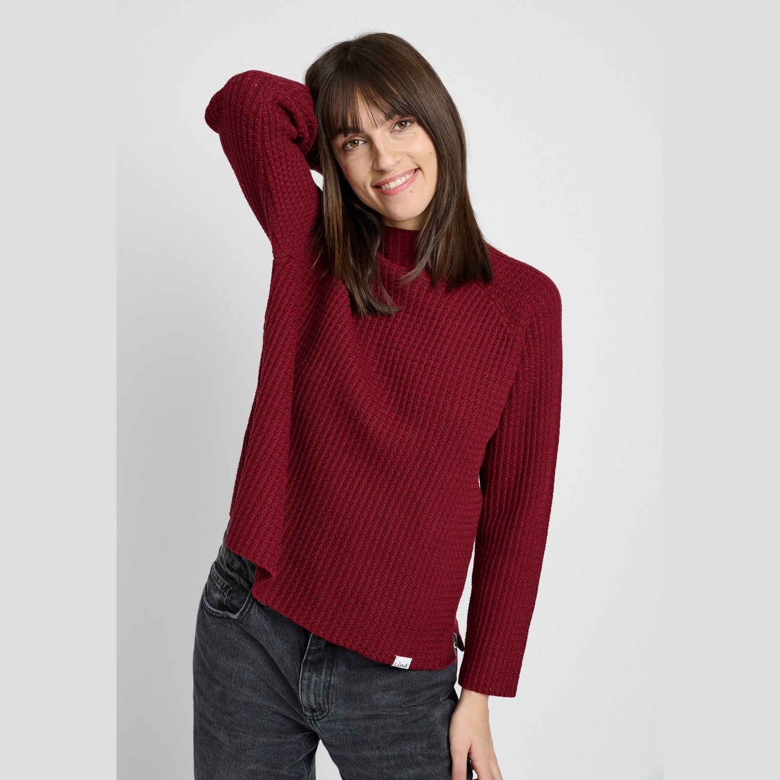 Lind LiChrista Knit Pullover 2655 ruby red