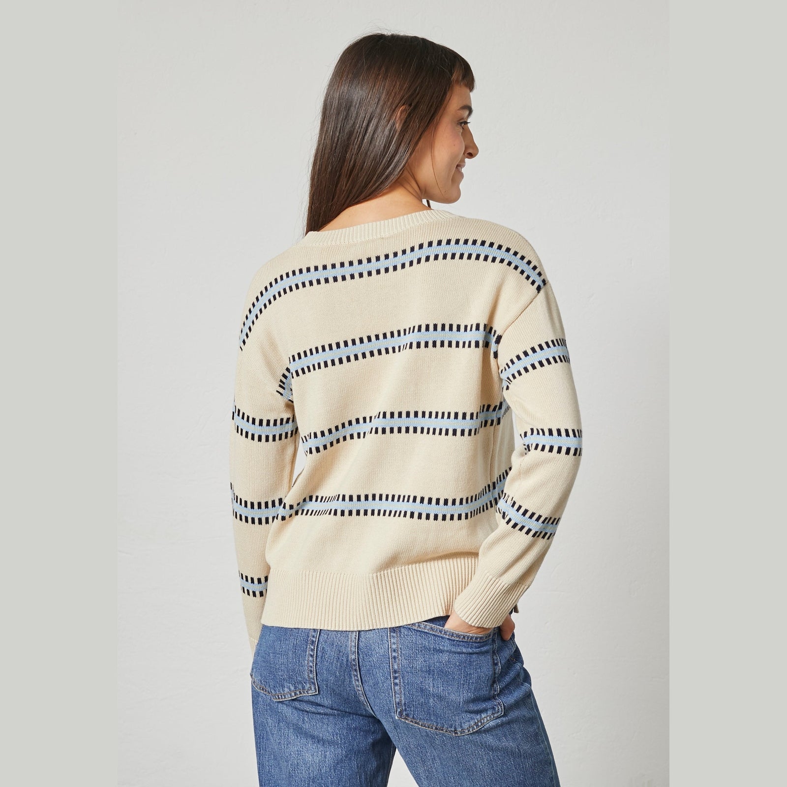 Lind LiClio Knit Pullover 5999 NAVY BLUE