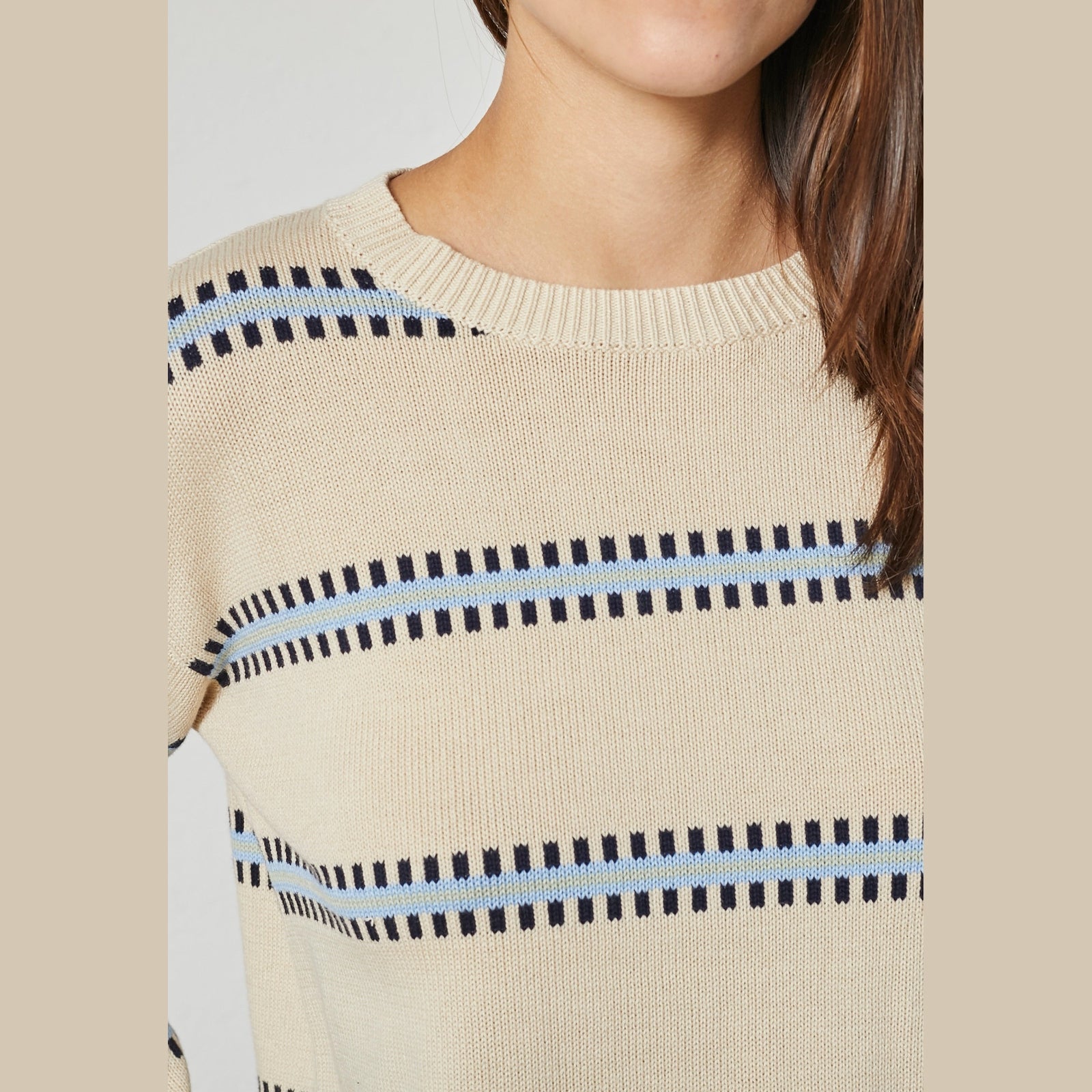 Lind LiClio Knit Pullover 5999 NAVY BLUE