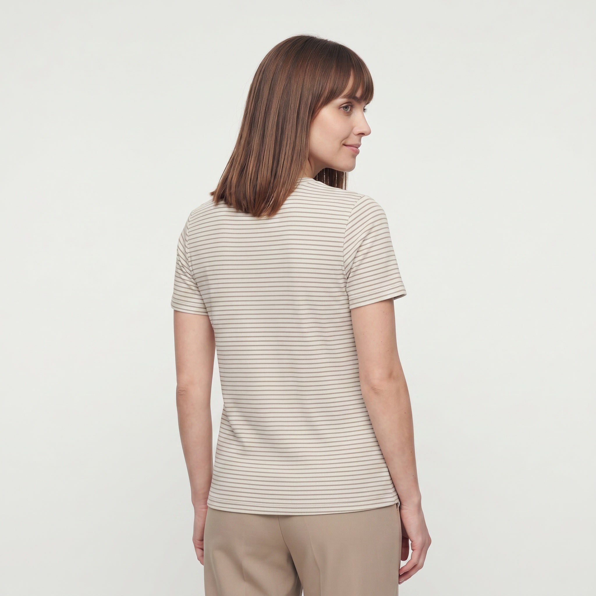 Lind LiDea T-Shirt 1315 Taupe