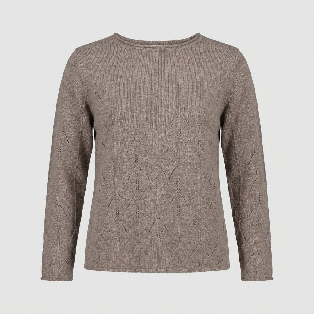 Lind LiDenise Knit Pullover 1300 Taupe