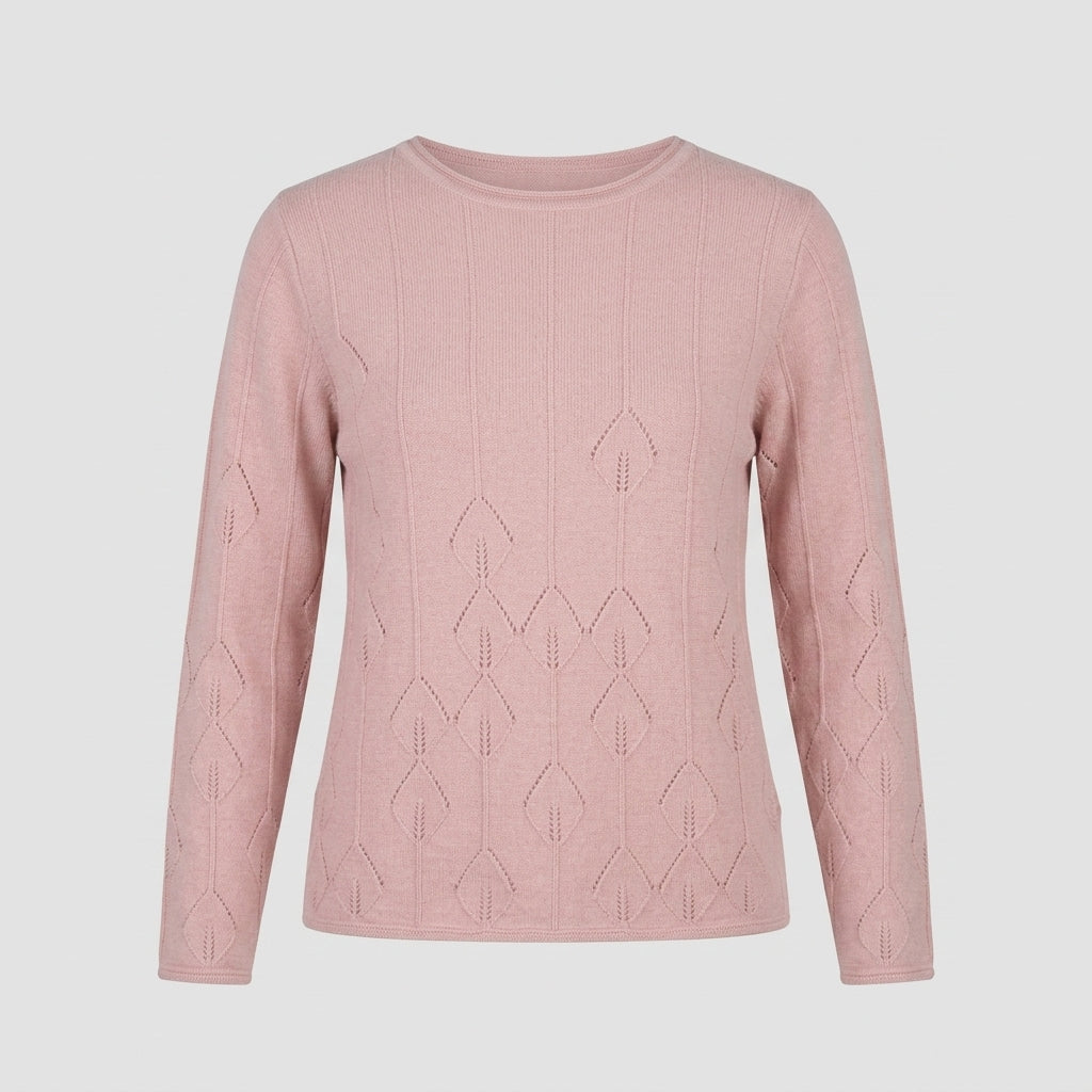 Lind LiDenise Knit Pullover 1809 Rose melange