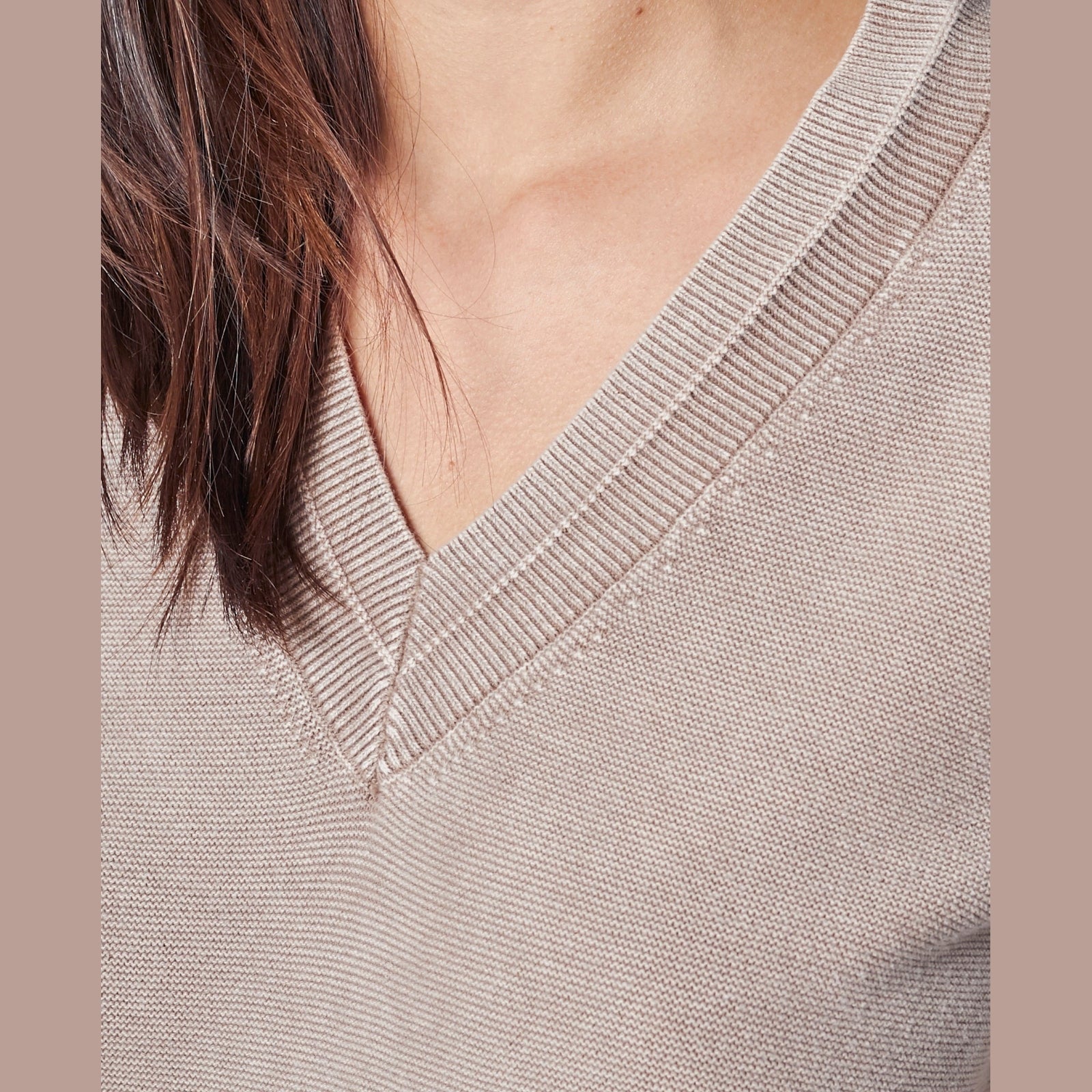 Lind LiESther Knit Pullover 1315 Taupe