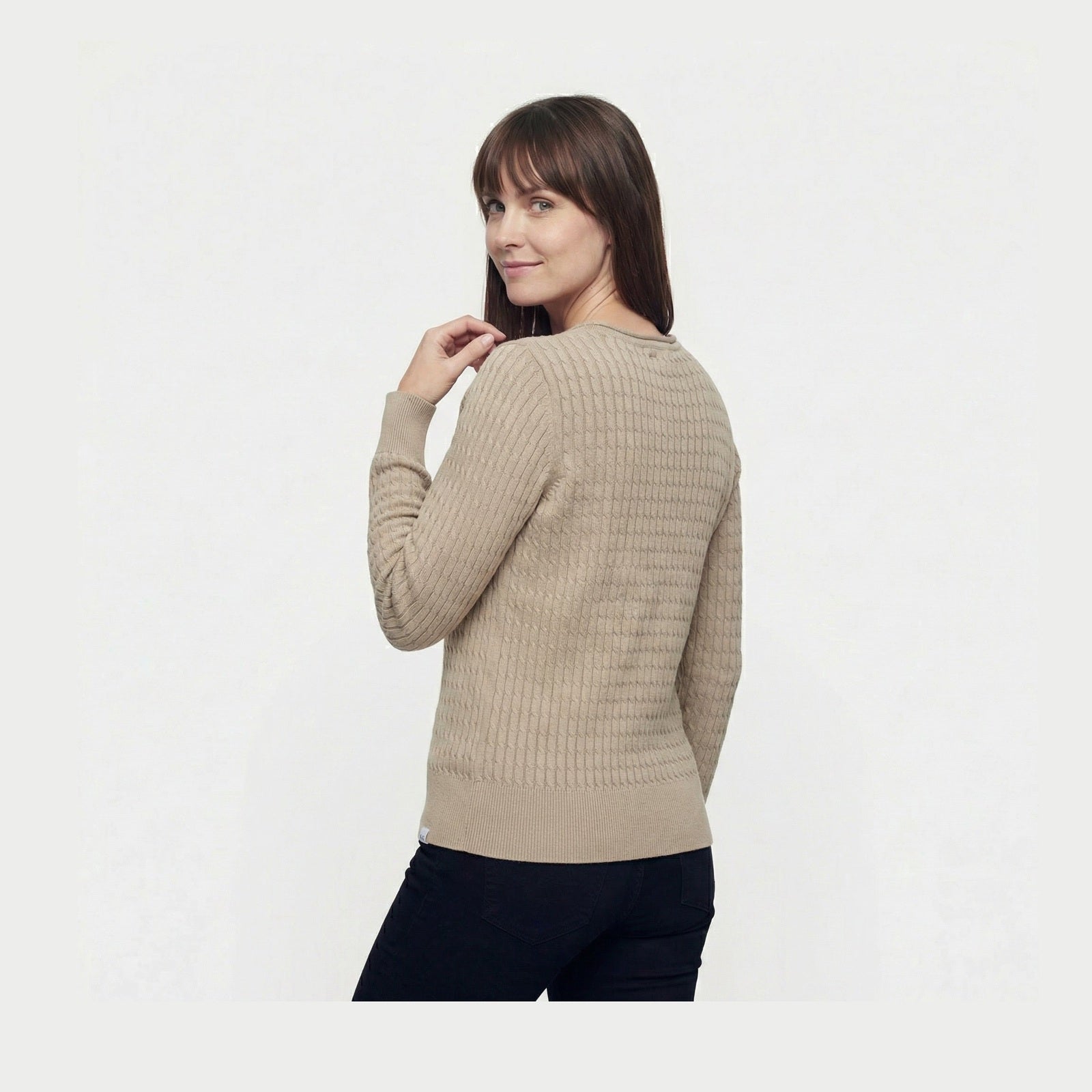Lind LiEmilia Knit Pullover 1315 Taupe