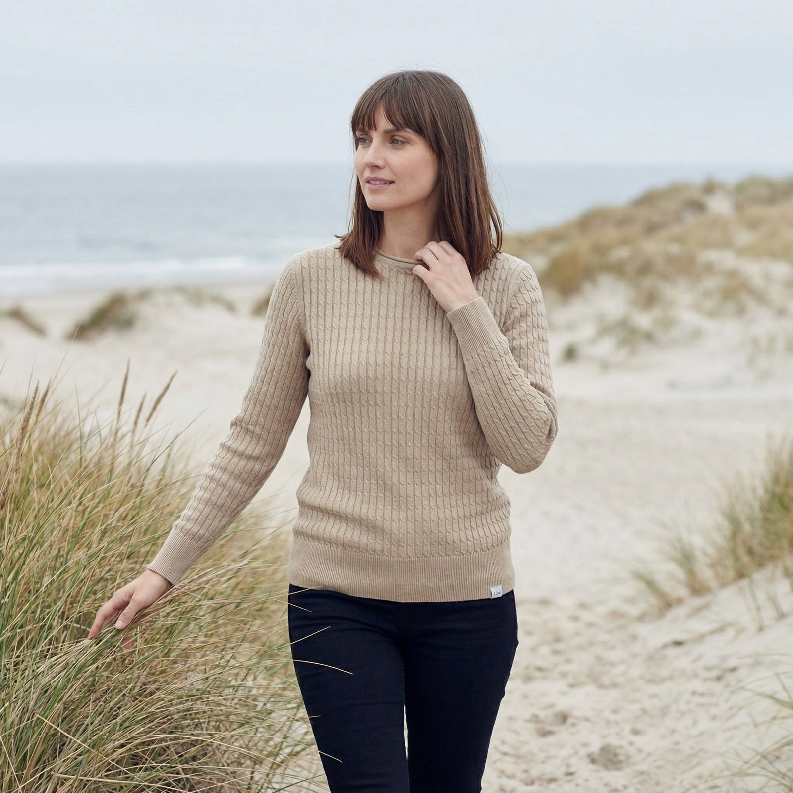 Lind LiEmilia Knit Pullover 1315 Taupe