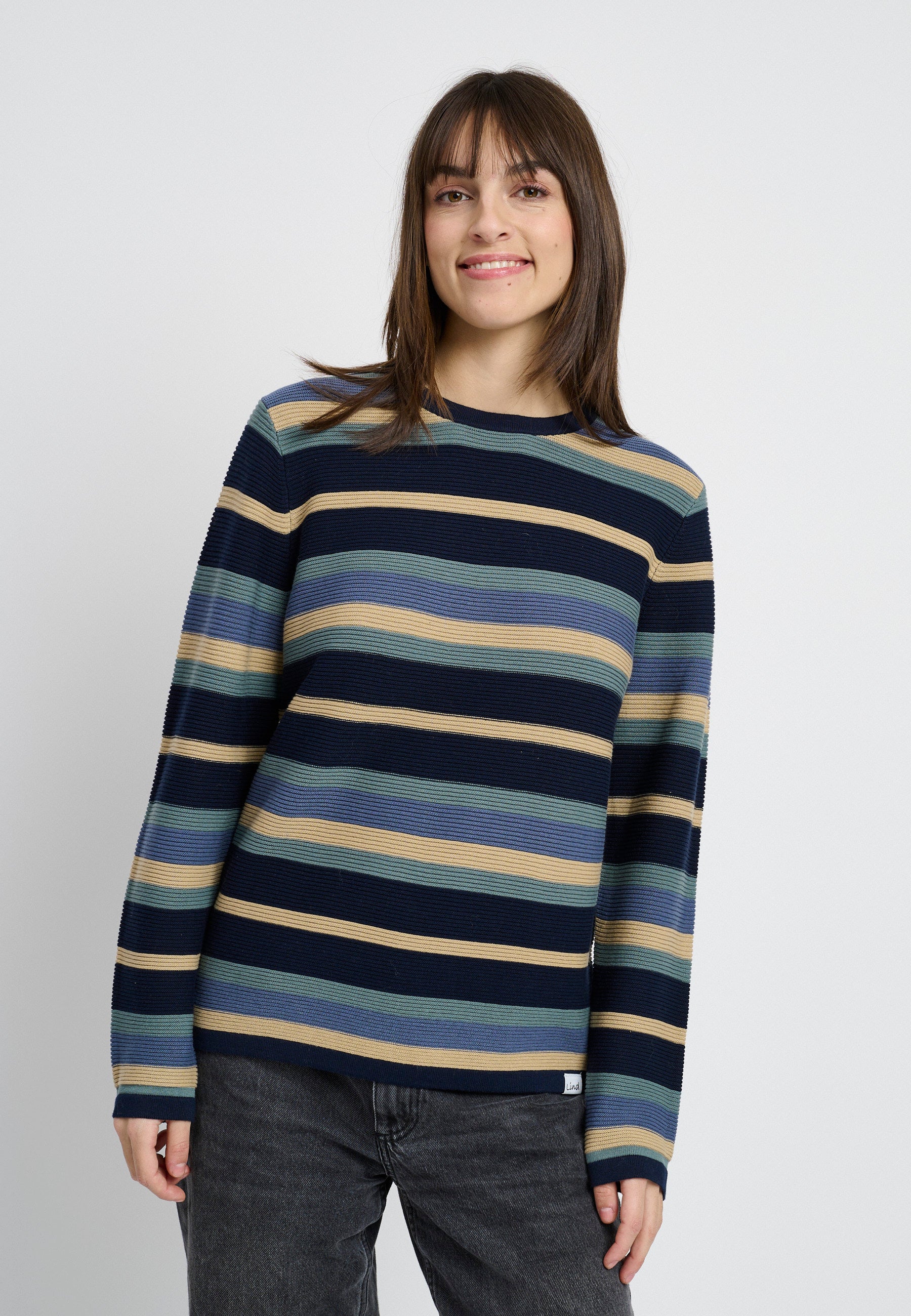 Lind LiFaya Knit Pullover 5999 NAVY BLUE