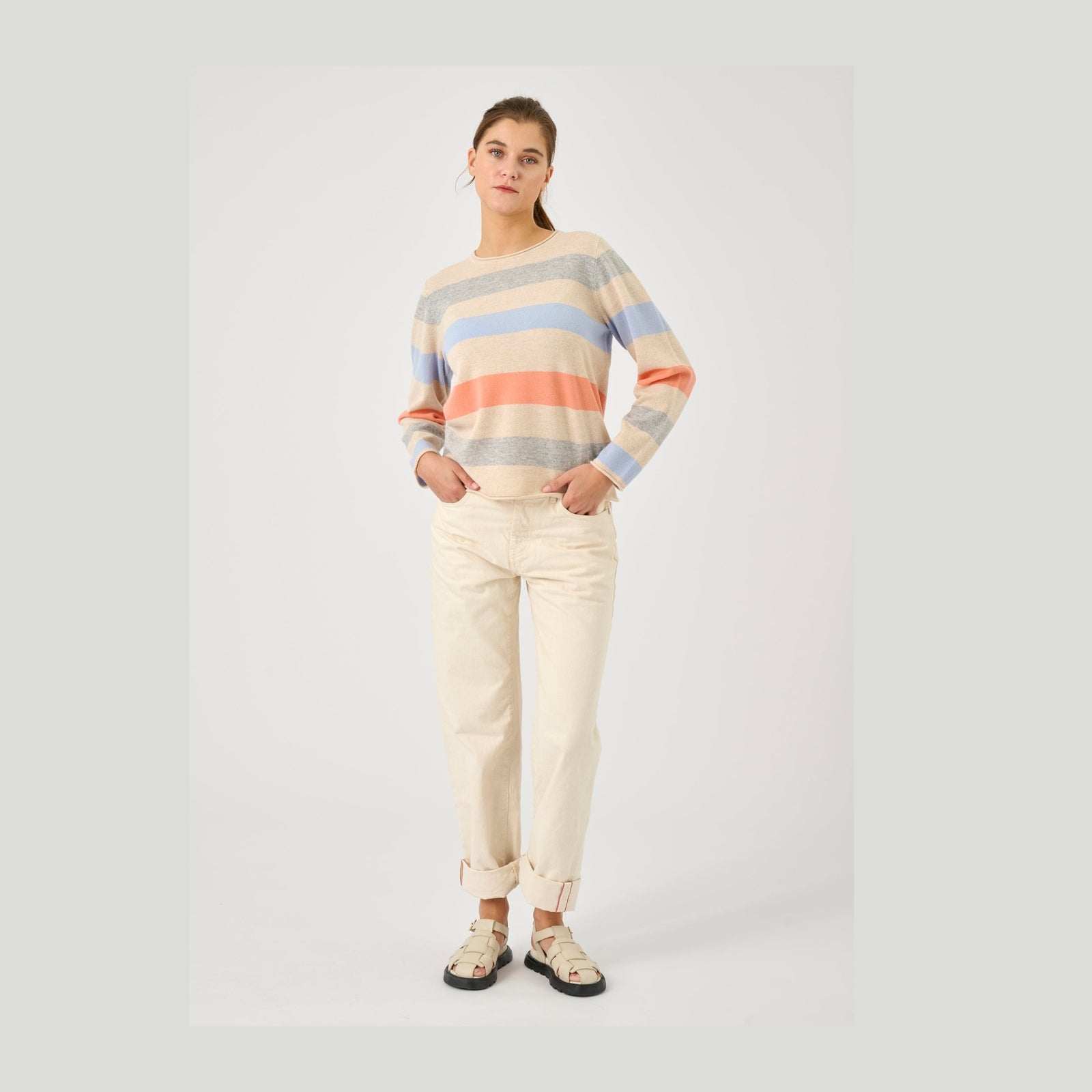 Lind LiFia Knit Pullover 1210 creme melange