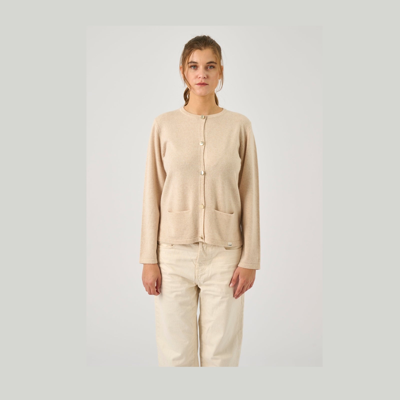 Lind LiFifi Knit Cardigan 1210 creme melange