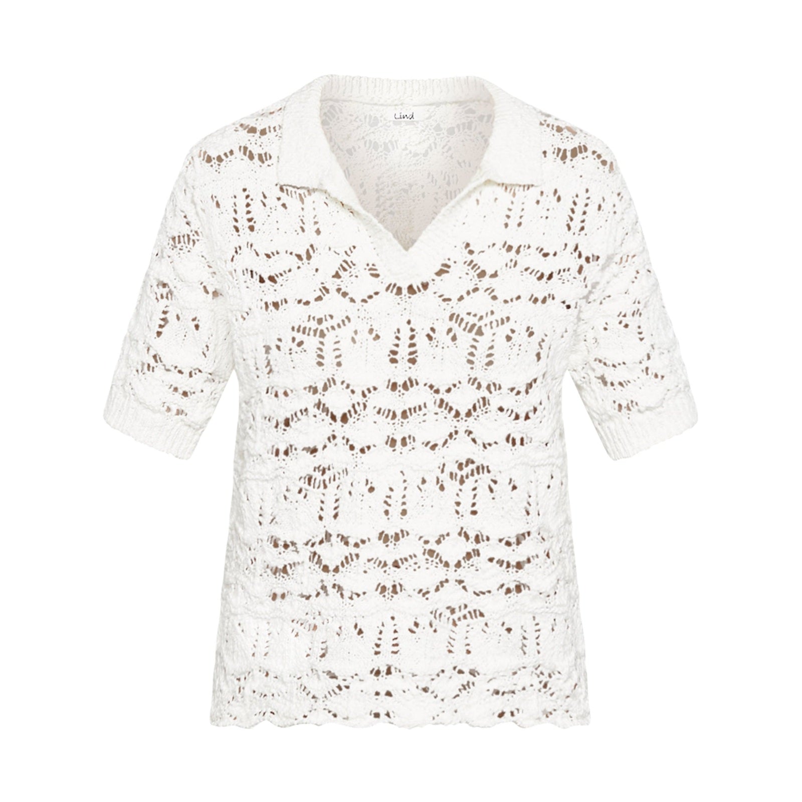 Lind LiFlorina Knit Pullover 1000 OFF WHITE