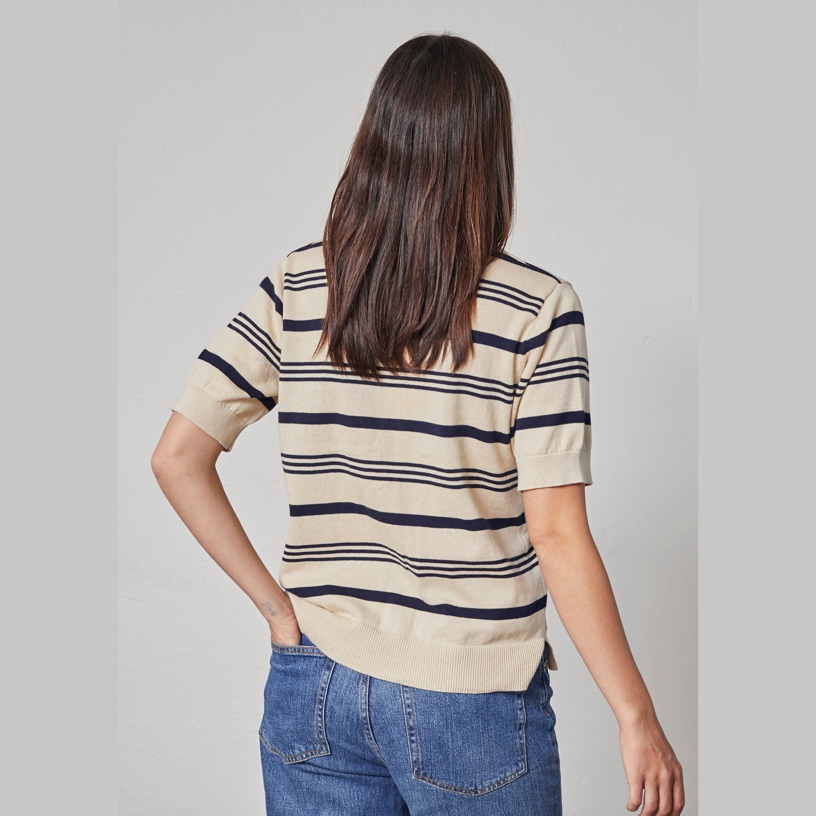 Lind LiFrederikke Knit Pullover 1000 OFF WHITE