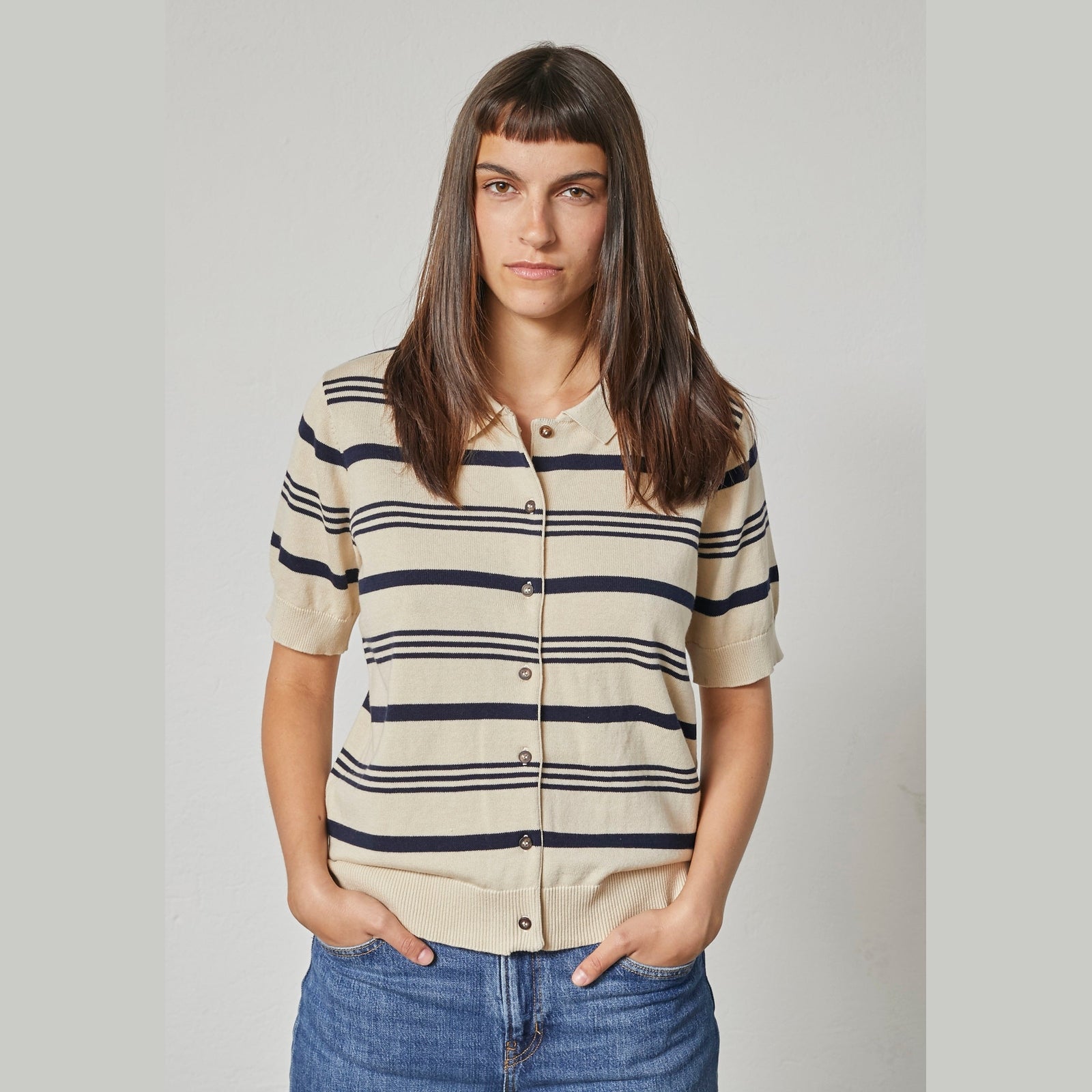 Lind LiFrederikke Knit Pullover 1000 OFF WHITE