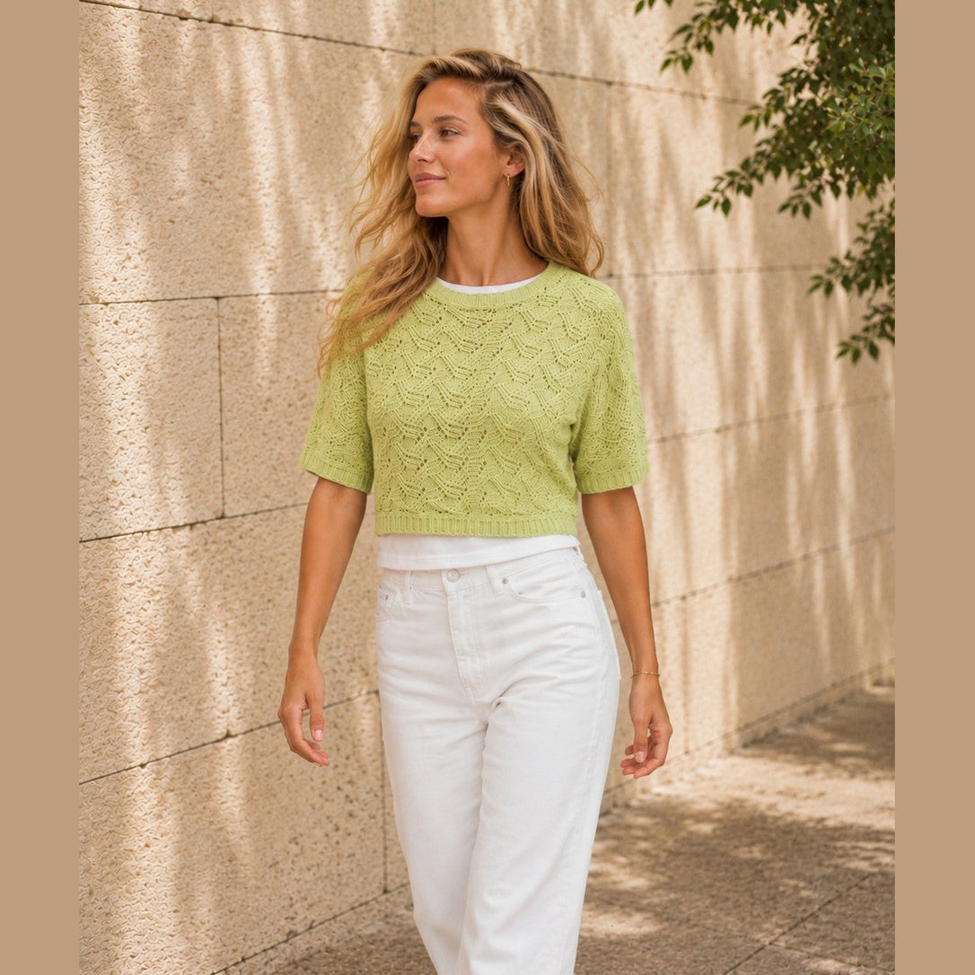 Lind LiGigi Knit Pullover 3000 LIGHT GREEN