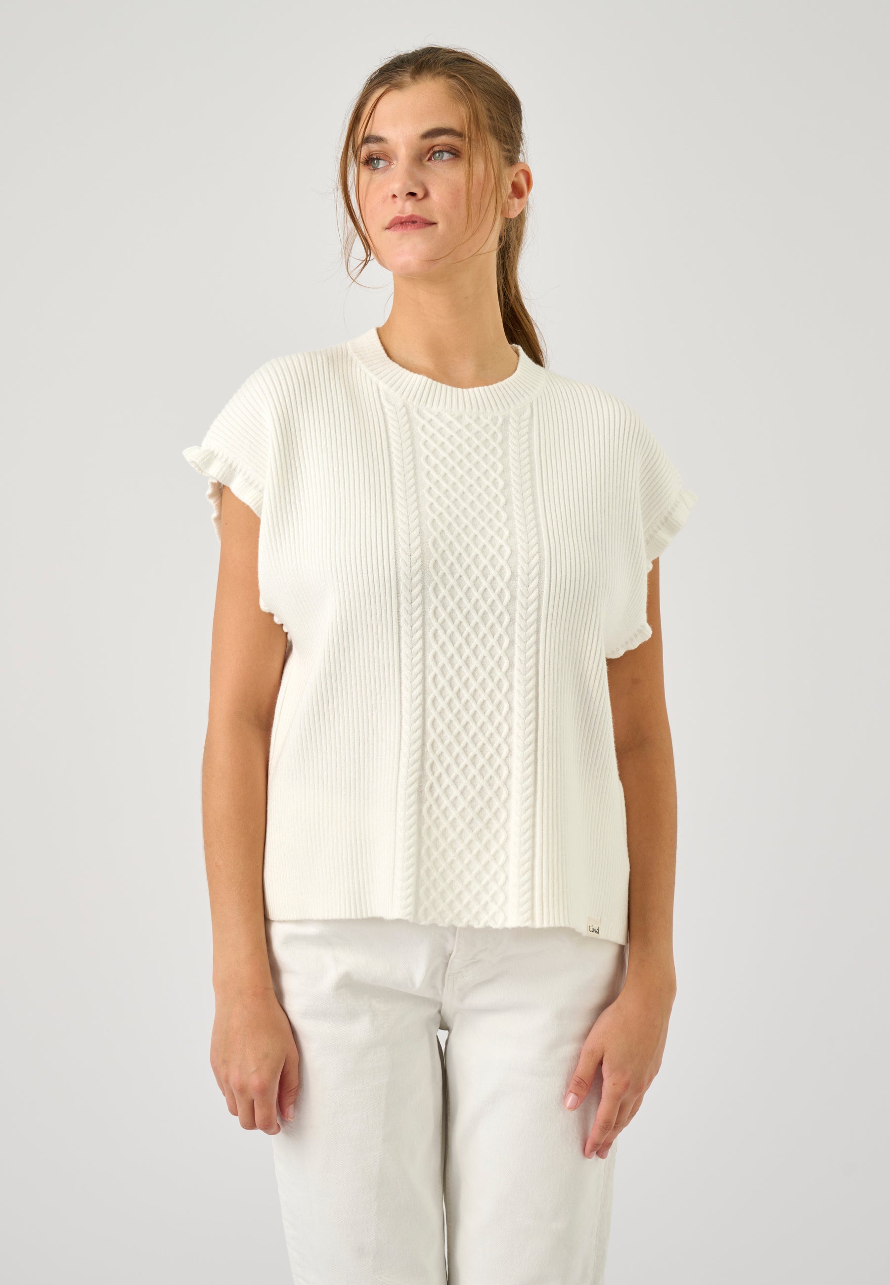 Lind LiGlenda Knit Pullover 1000 OFF WHITE