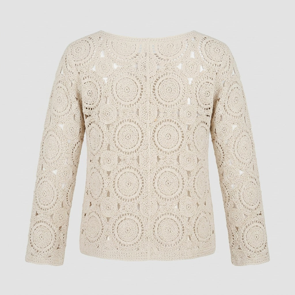 Lind LiHelga Knit Pullover 1000 OFF WHITE