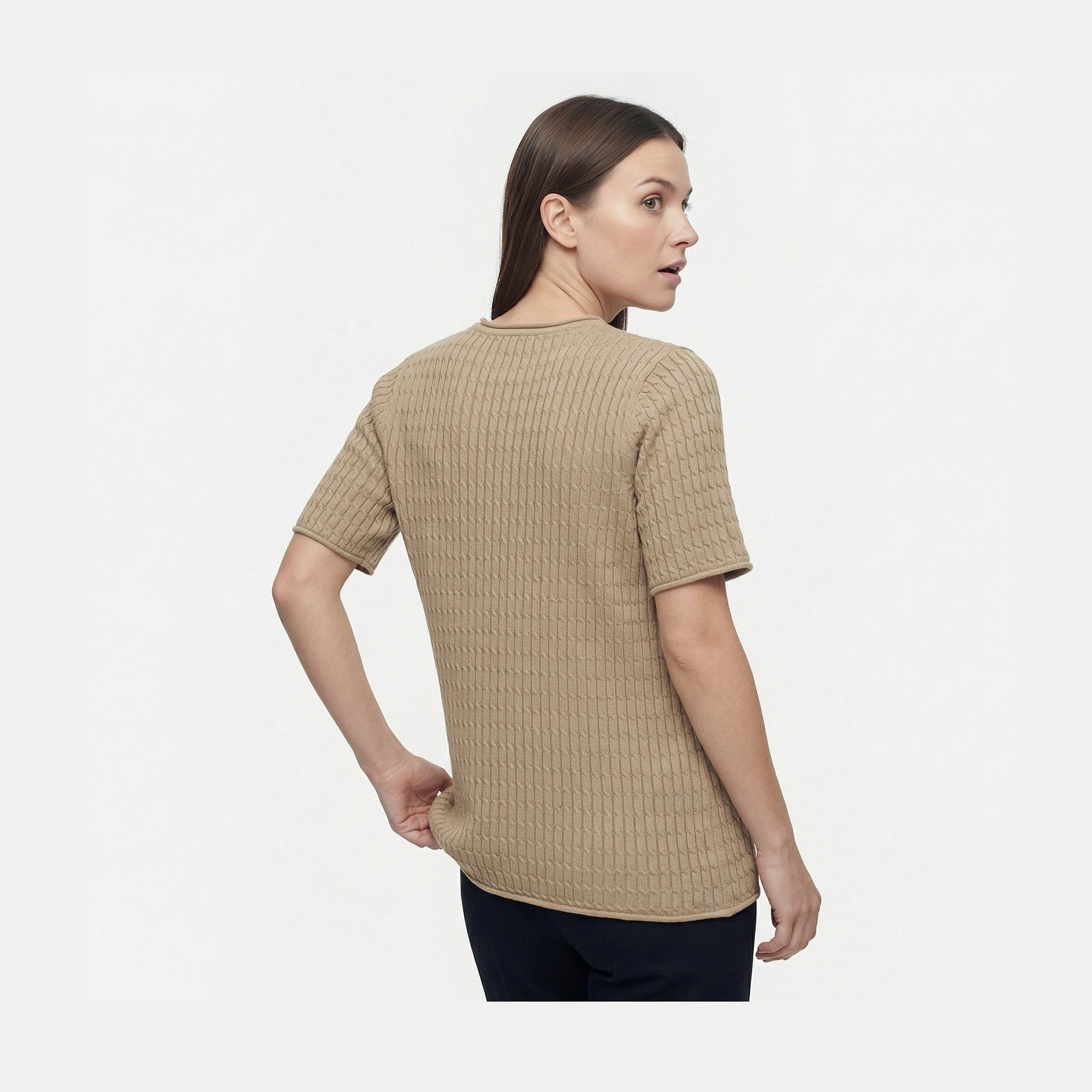 Lind LiInge Knit Pullover 1315 Taupe