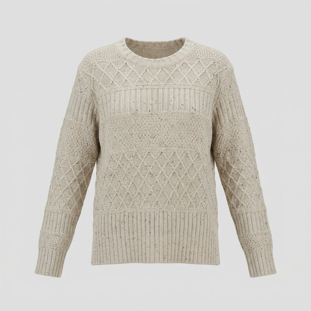 Lind LiJodie Knit Pullover 1000 OFF WHITE