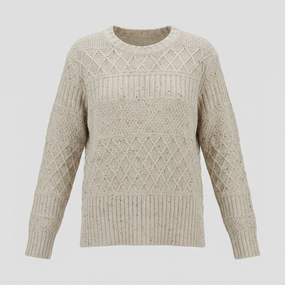 Lind LiJodie Knit Pullover 1000 OFF WHITE