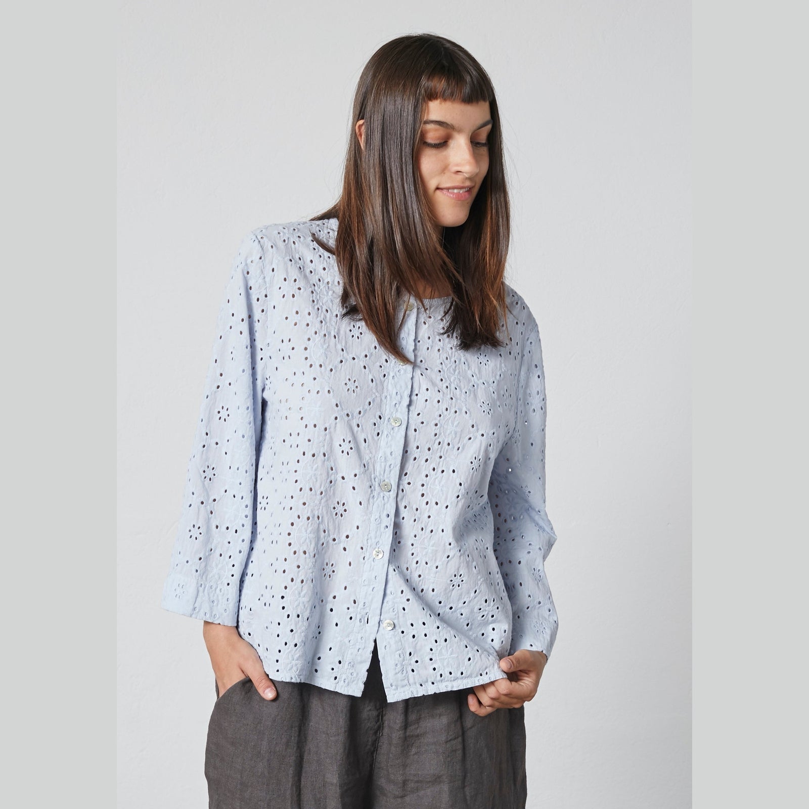 Lind LiJosefine Bluser 5020 Zen blue