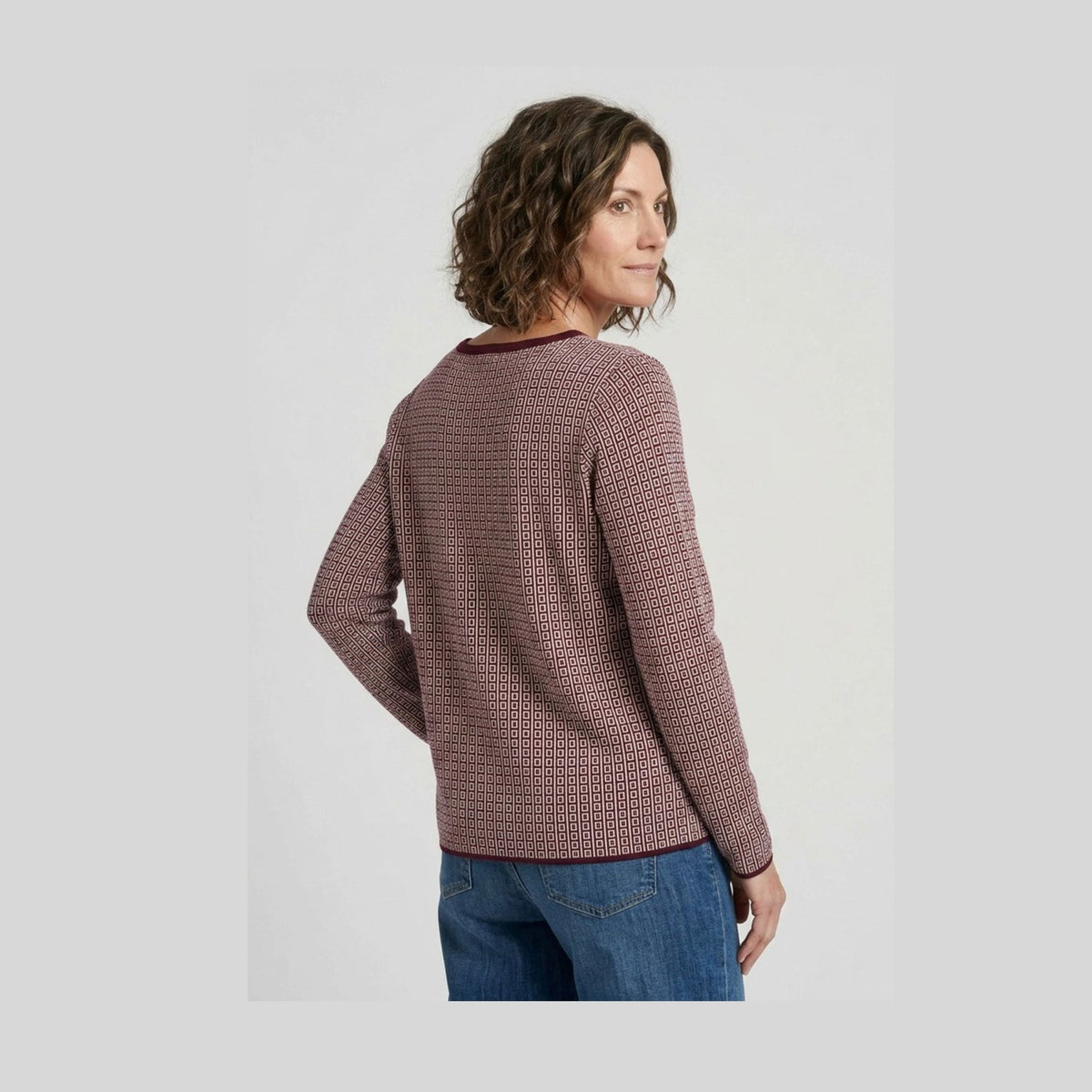 Lind LiJuliet Knit Pullover 2502 Wine Red