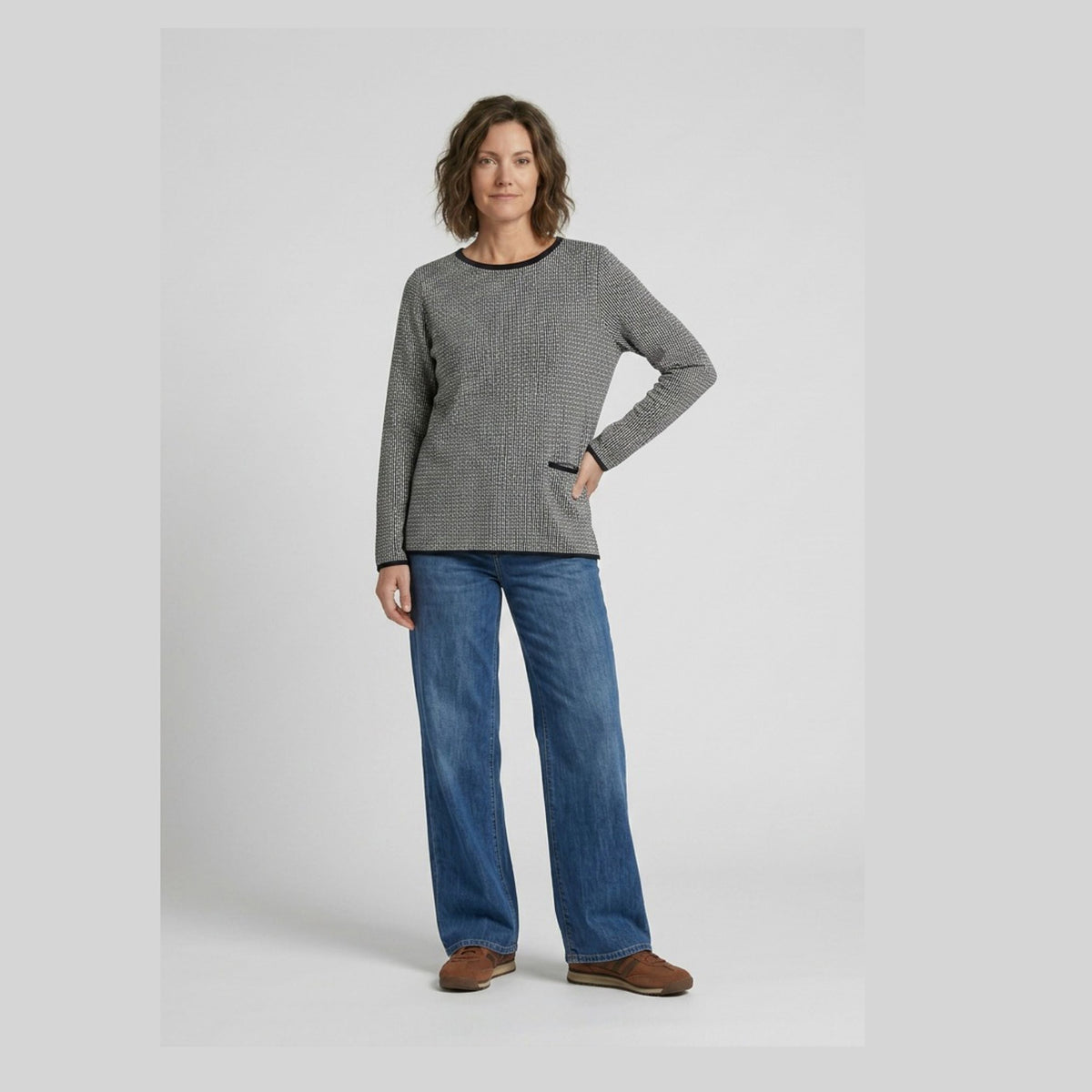 Lind LiJuliet Knit Pullover 5999 NAVY BLUE