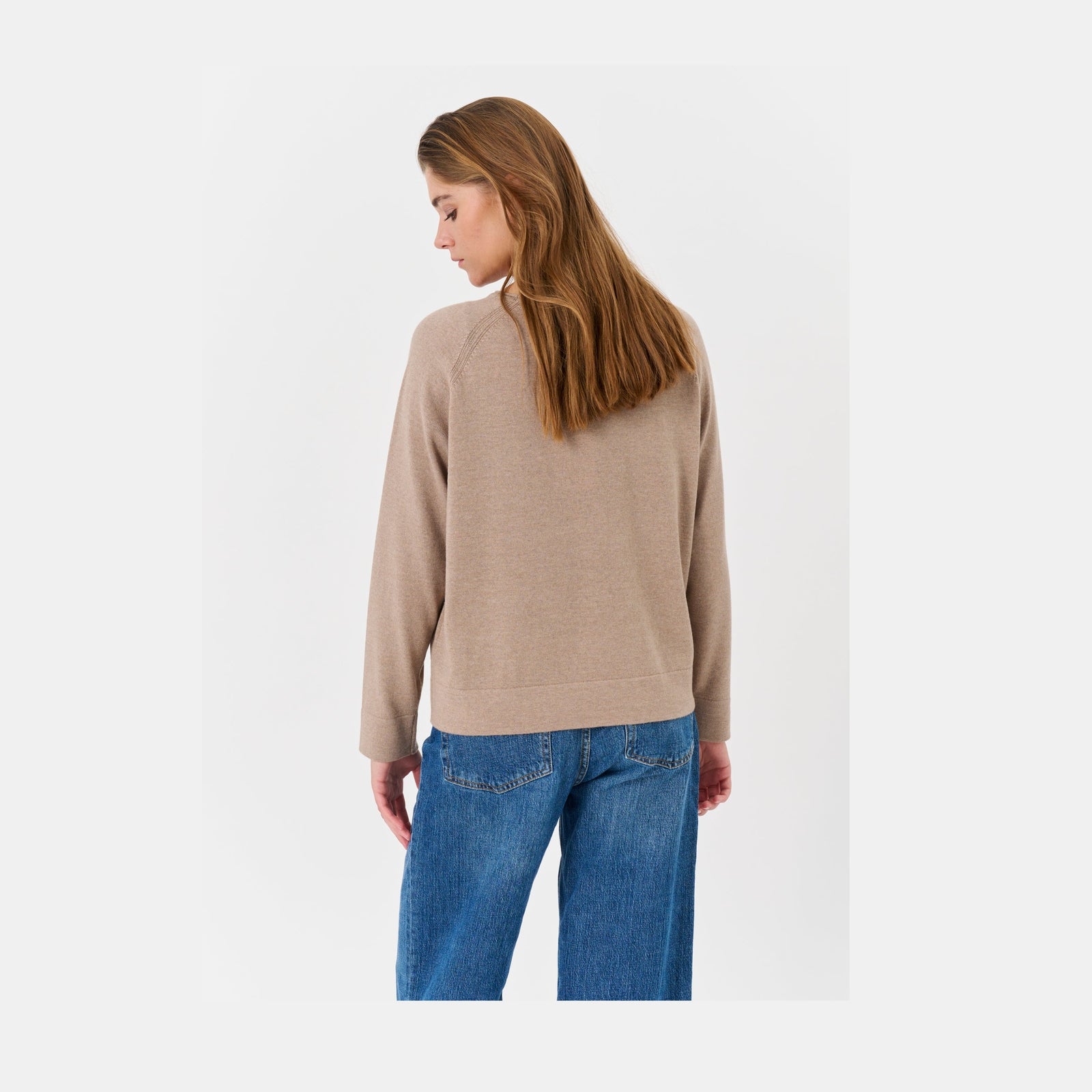 Lind LiKarin Knit Pullover 1660 camel melange