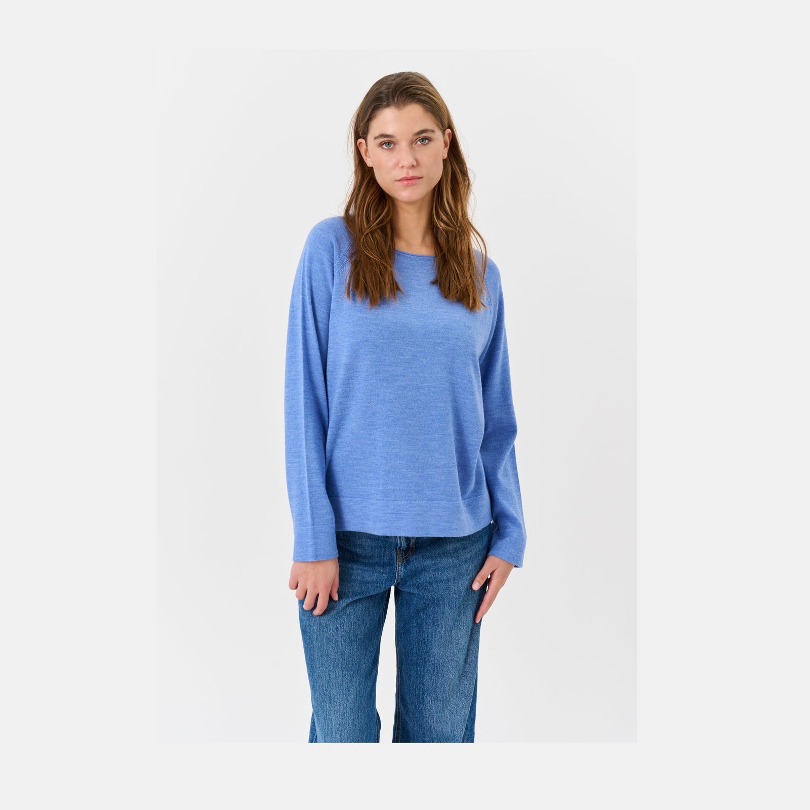 Lind LiKarin Knit Pullover 5260 sky blue melange