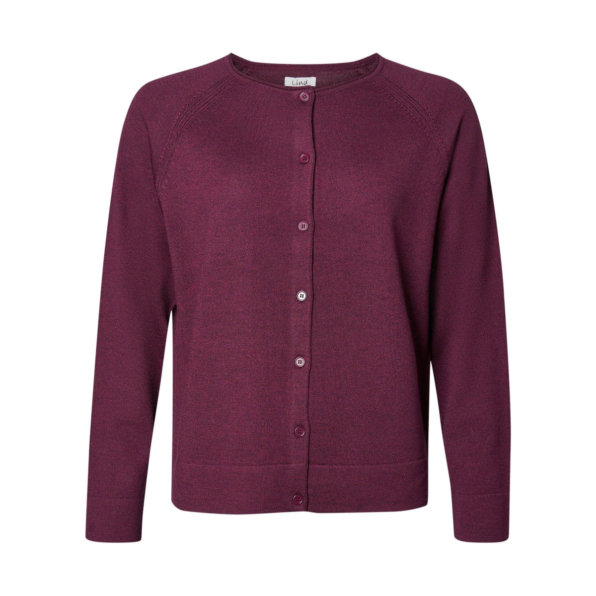 Lind LiKarina Knit Cardigan 2660 granat red melange