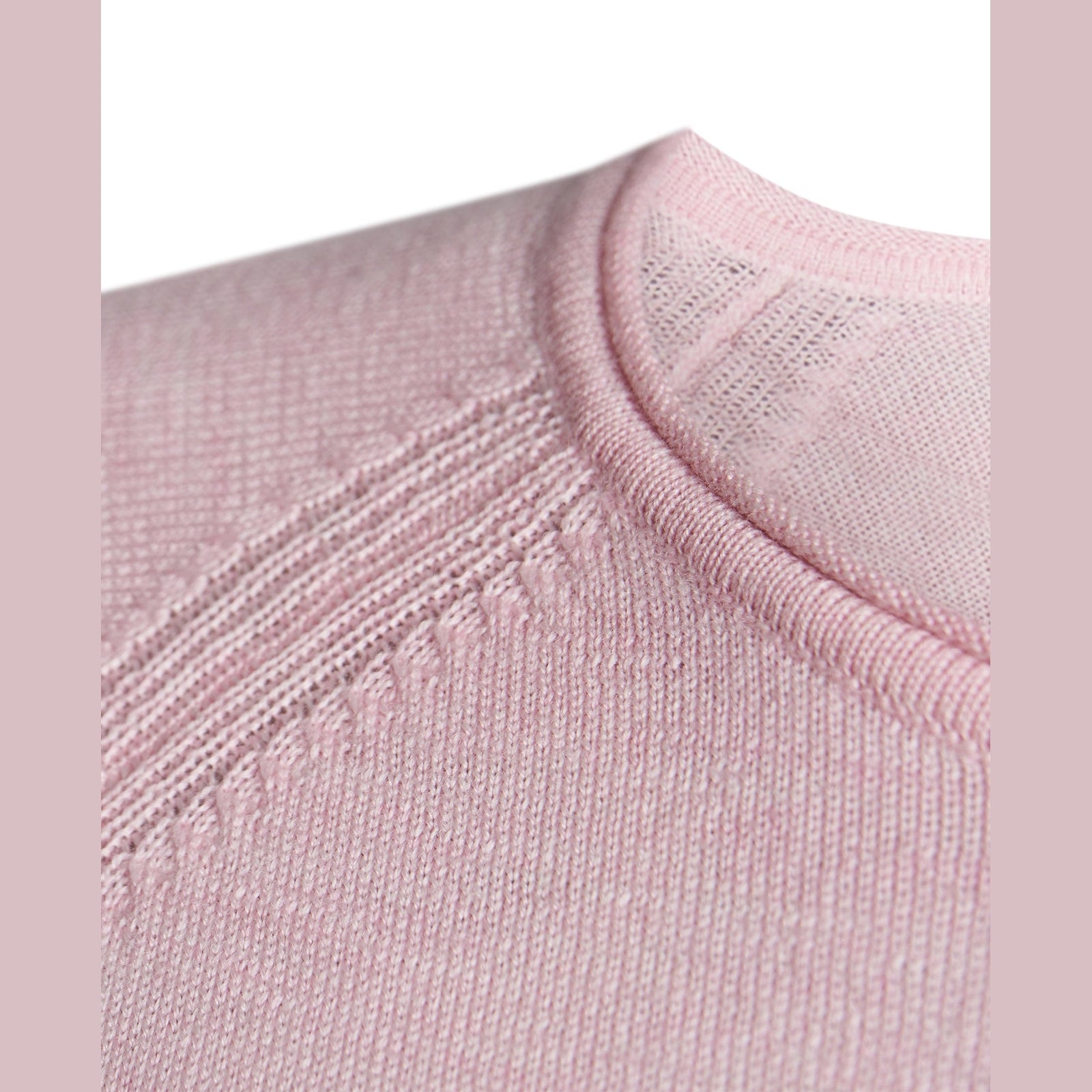 Lind LiKarina Knit Cardigan 6335 Light Rose Melange