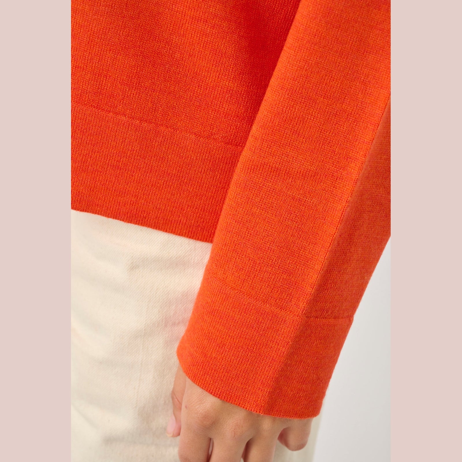 Lind LiKarina Knit Cardigan 8320 Mandarin Melange