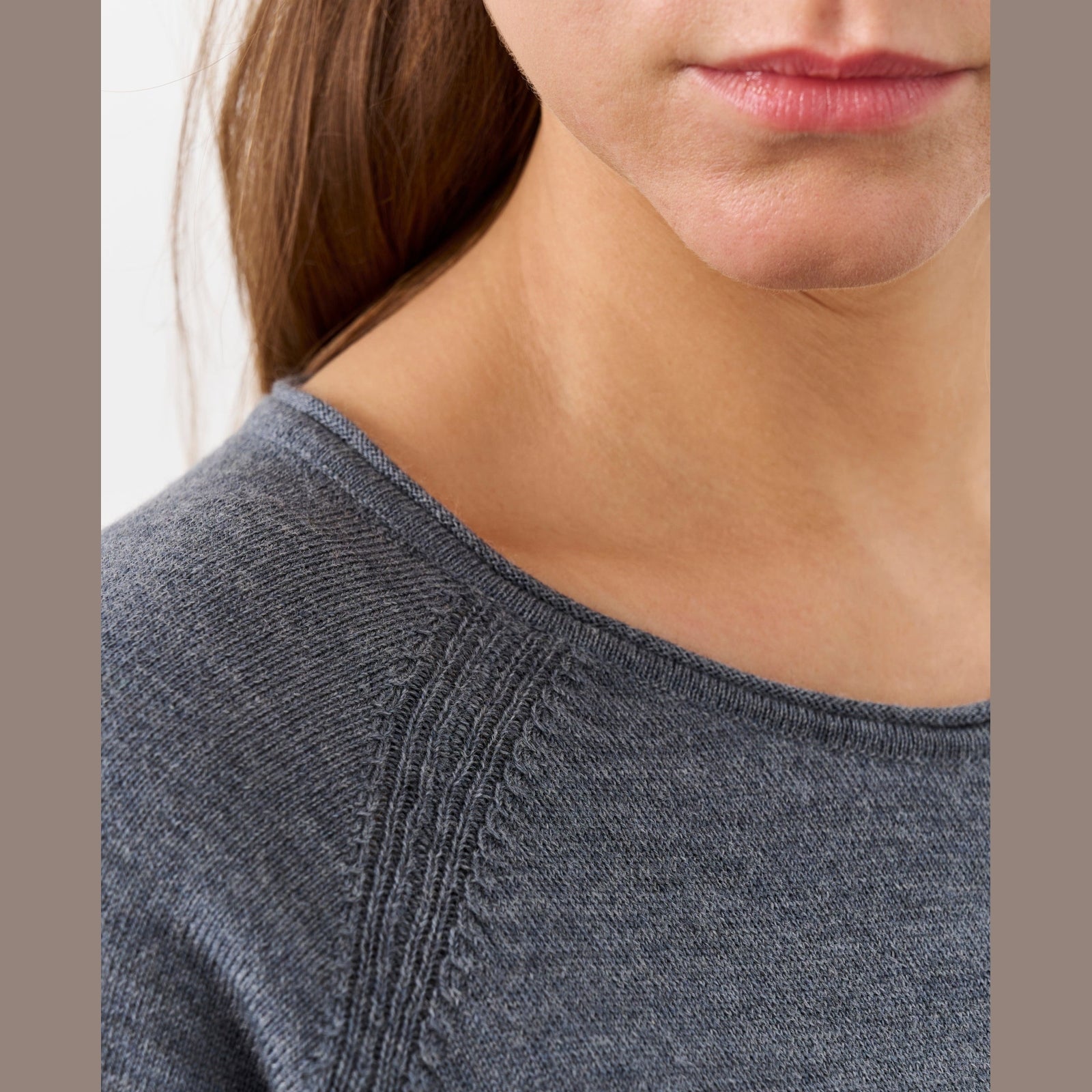 Lind LiKarina Knit Cardigan 9650 grey melange
