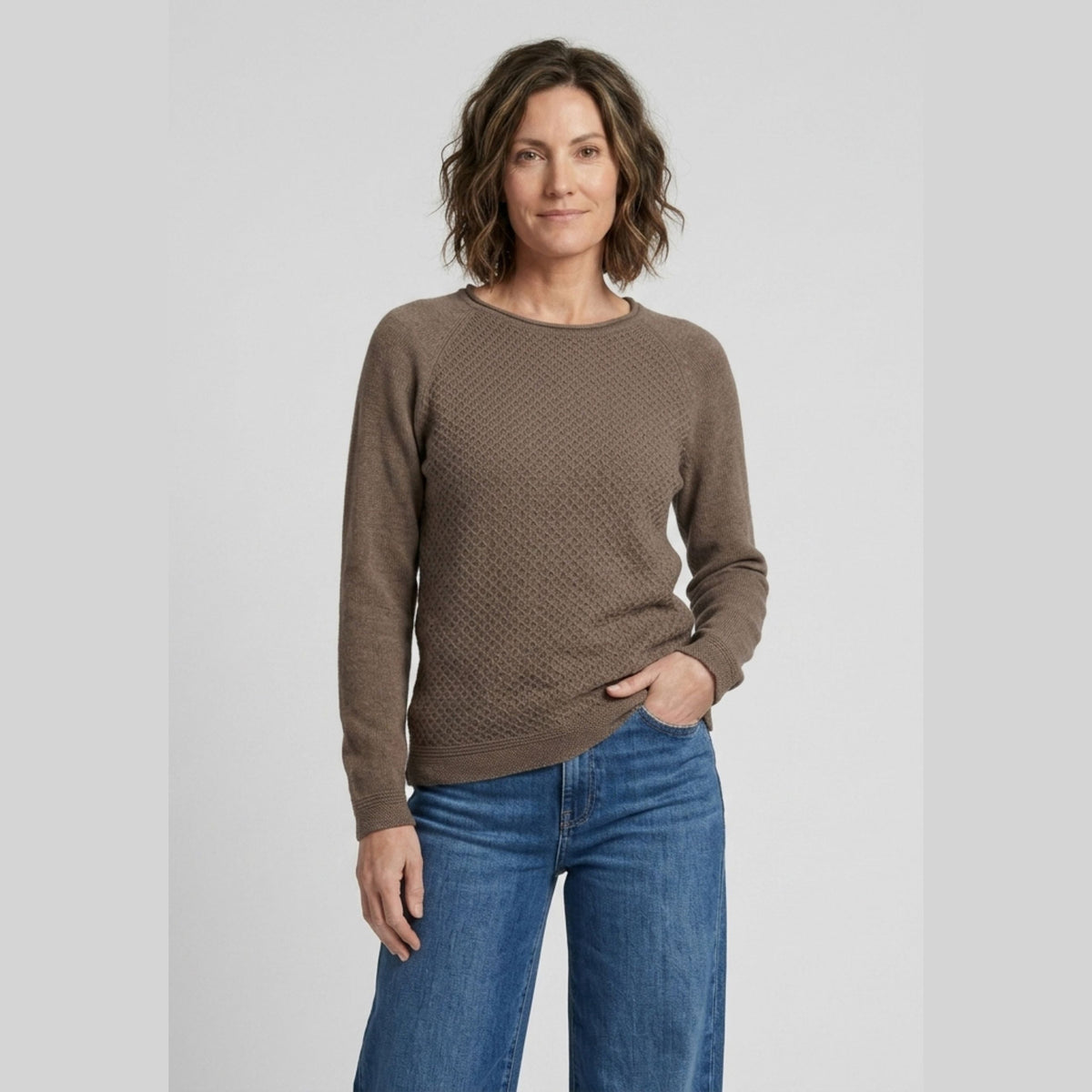 Lind LiKate Knit Pullover 1300 Taupe