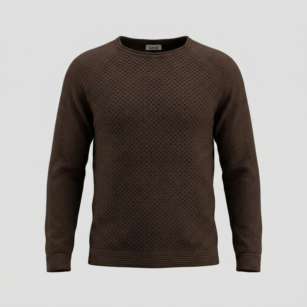 Lind LiKate Knit Pullover 1500 BROWN
