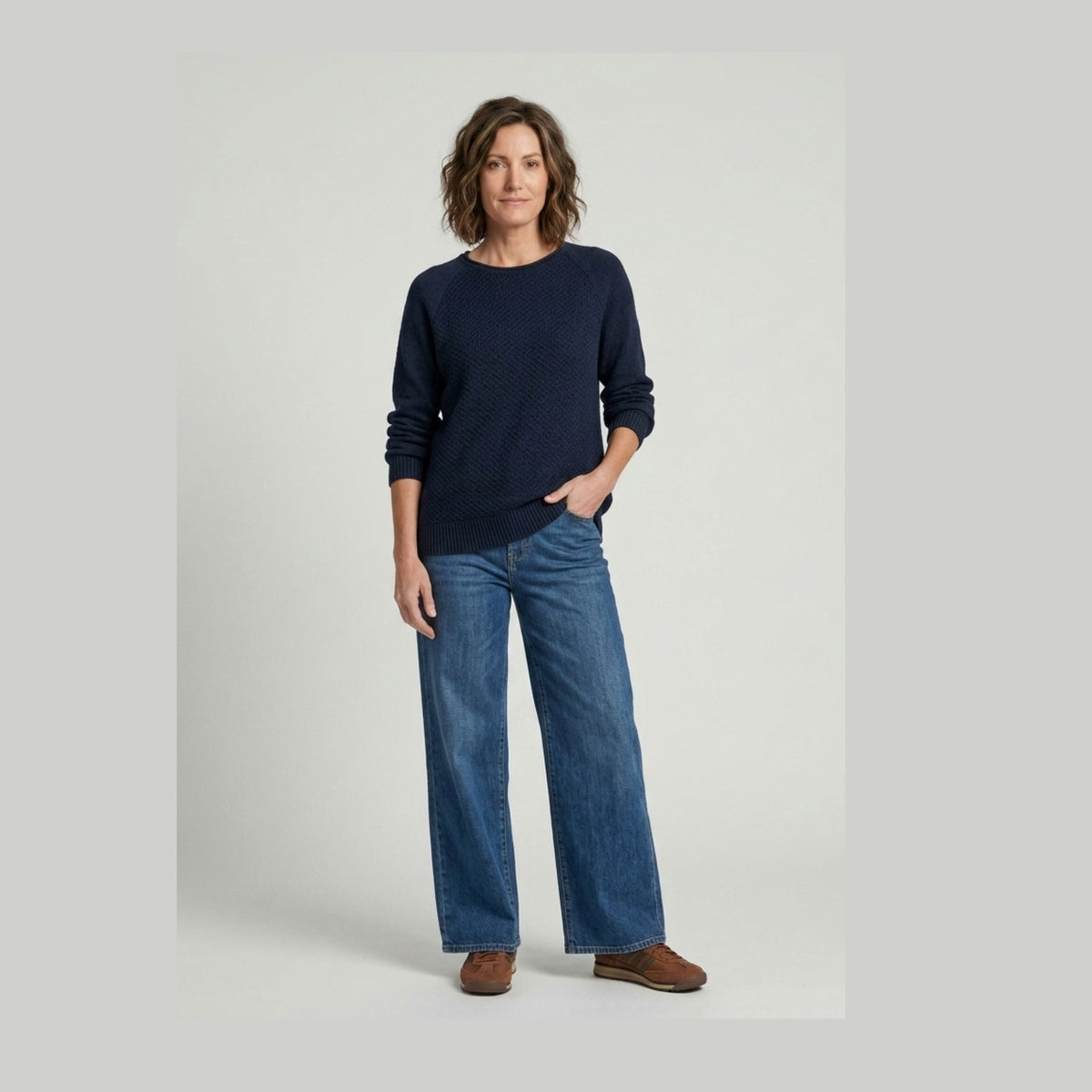 Lind LiKate Knit Pullover 5999 NAVY BLUE