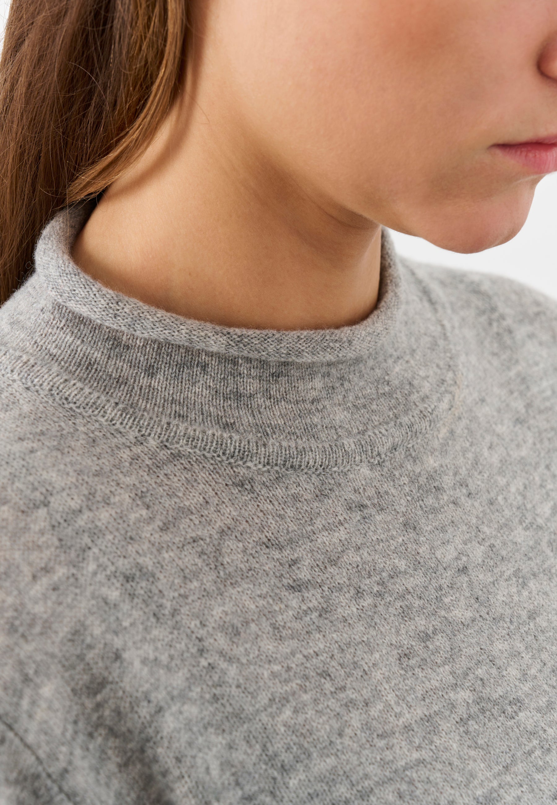 Lind LiKathlyn Knit Pullover 9650 grey melange