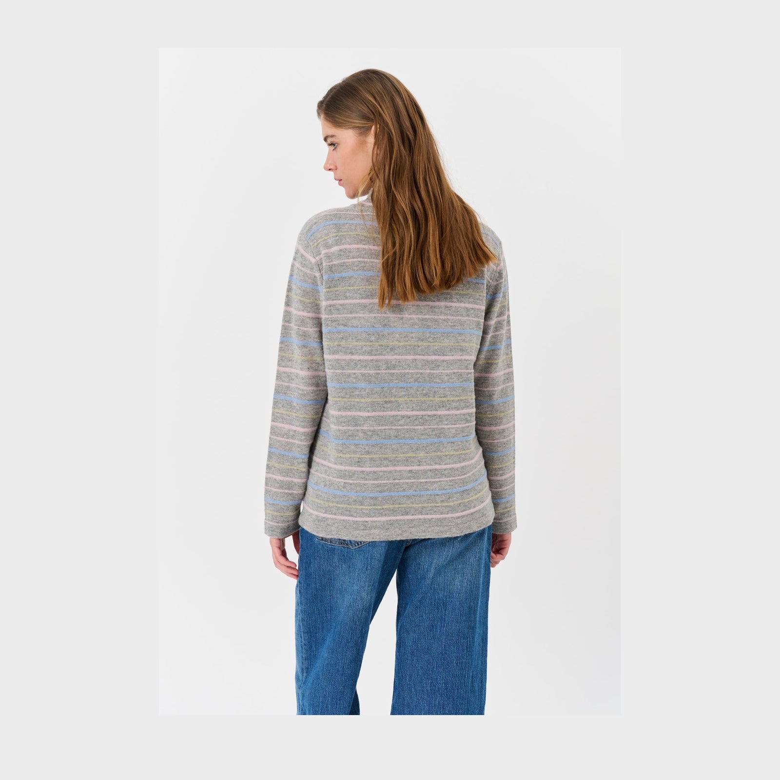 Lind LiKati Knit Pullover 9650 grey melange
