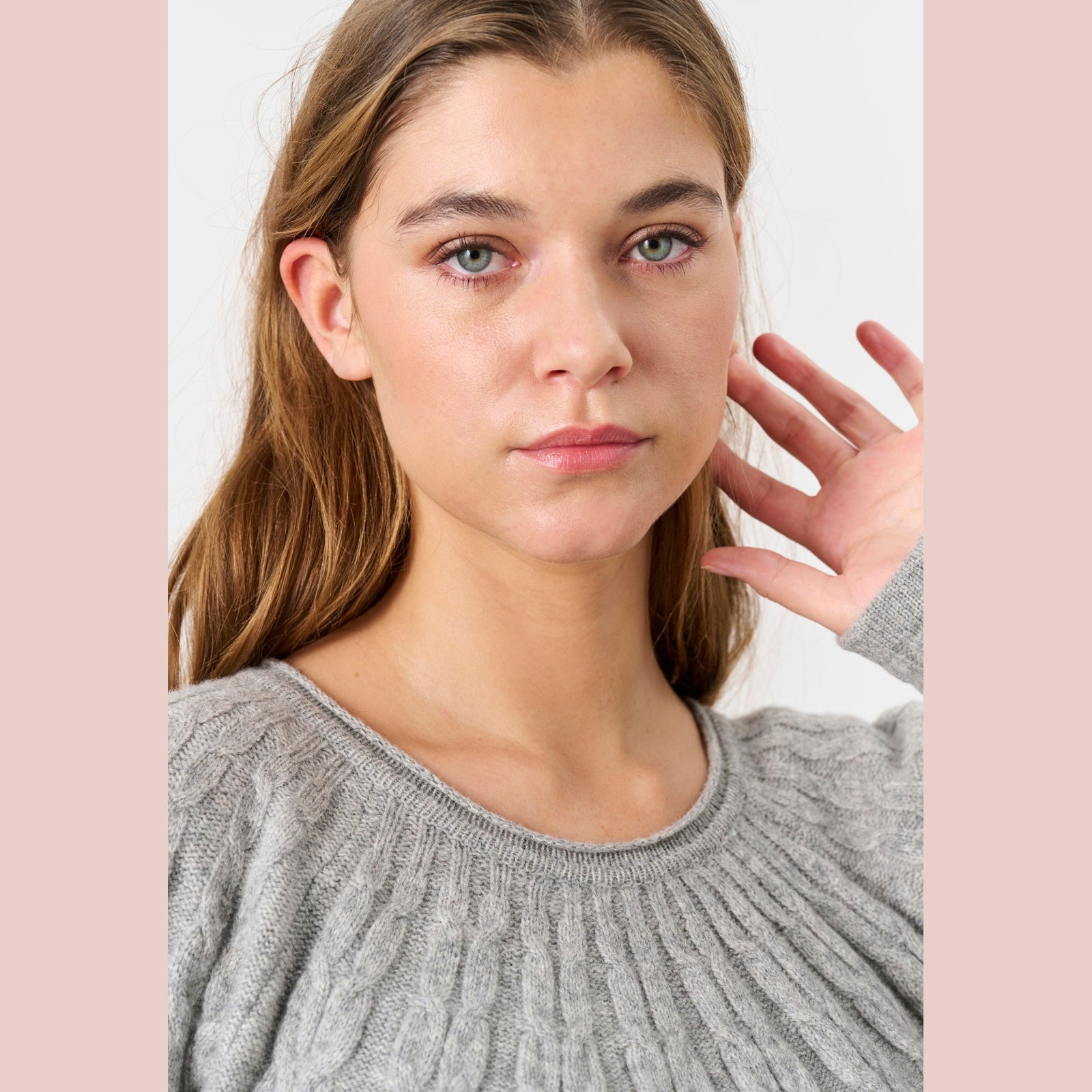 Lind LiKaya Knit Pullover 9650 grey melange