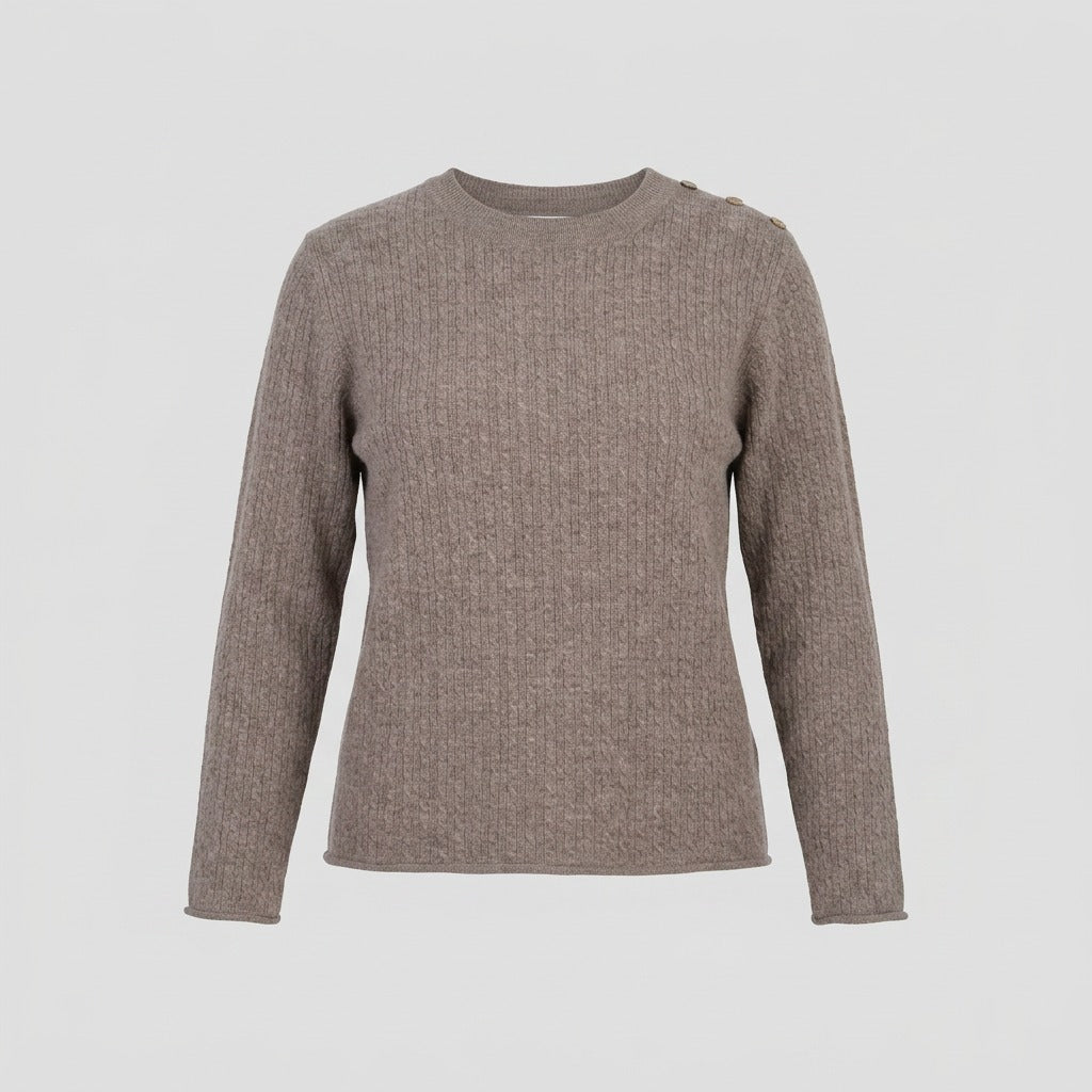 Lind LiLeah Knit Pullover 1300 Taupe