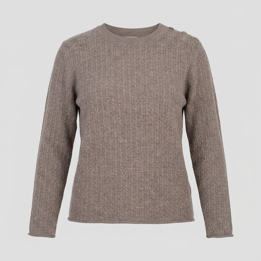Lind LiLeah Knit Pullover 1300 Taupe