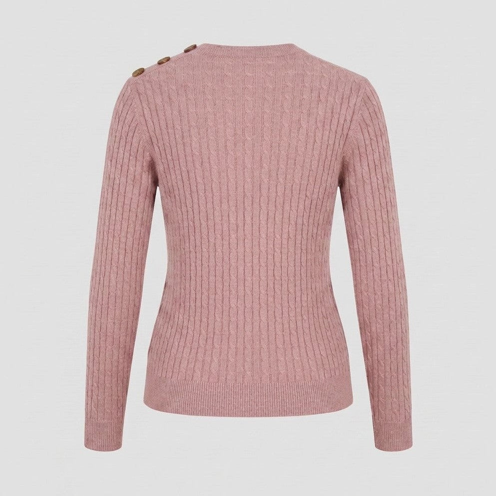 Lind LiLeah Knit Pullover 1809 Rose melange