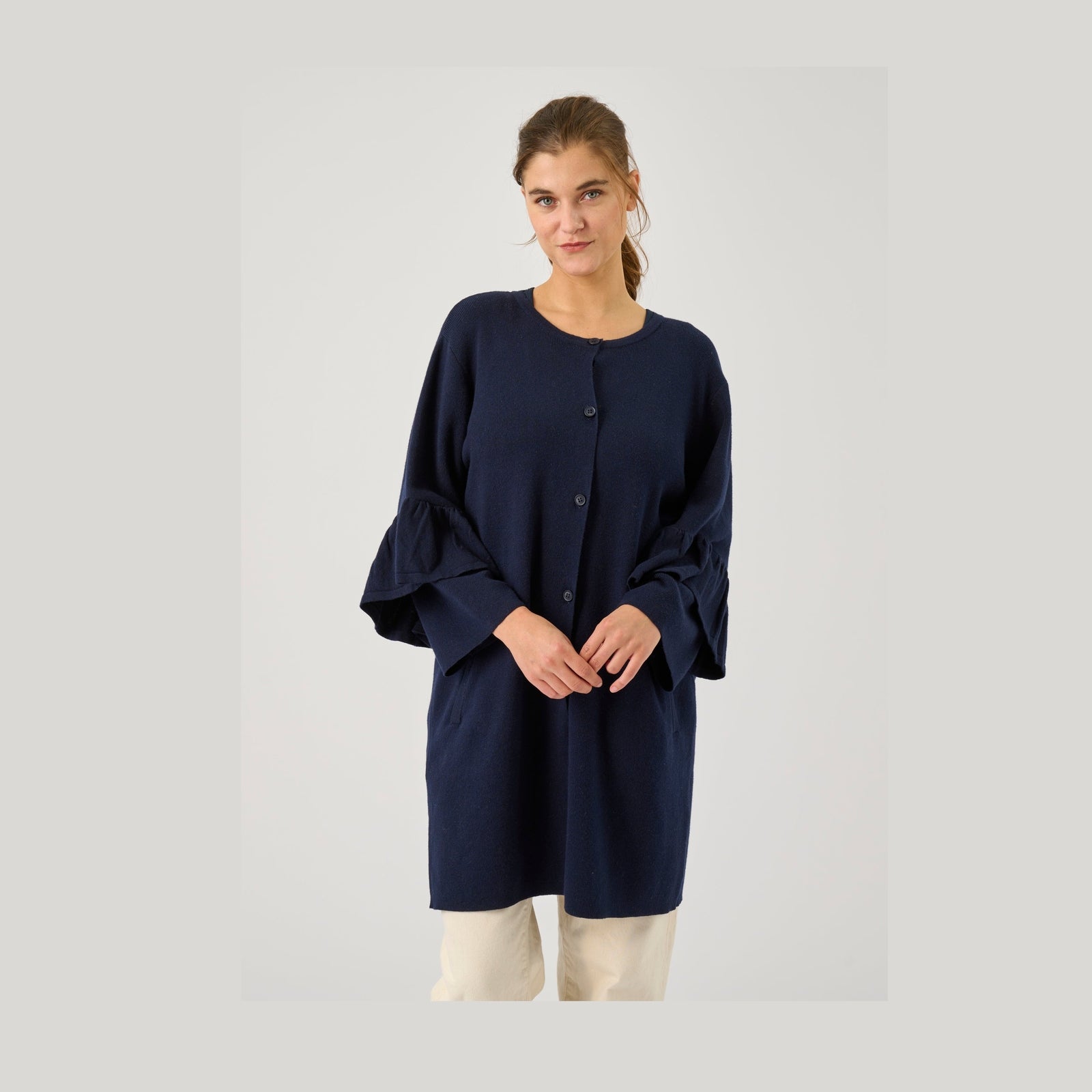 Lind LiLisa Knit Cardigan 5999 NAVY BLUE